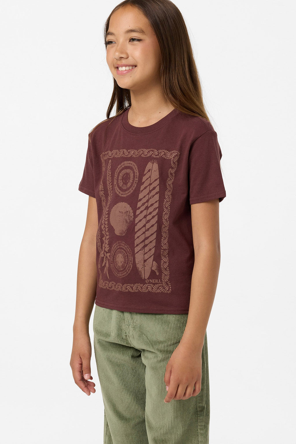 Girl's Calico Angie Tee