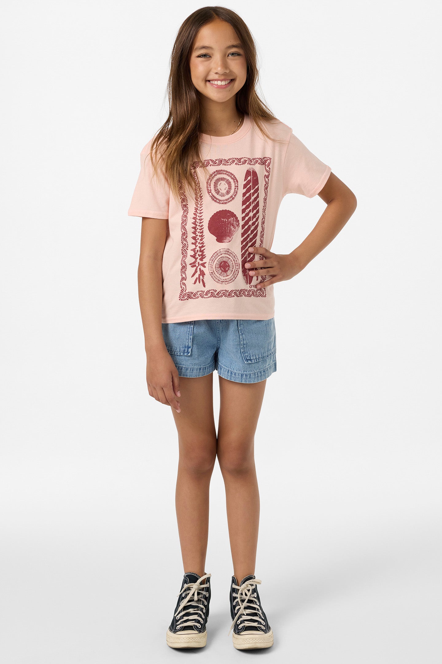 Girl's Calico Angie Tee