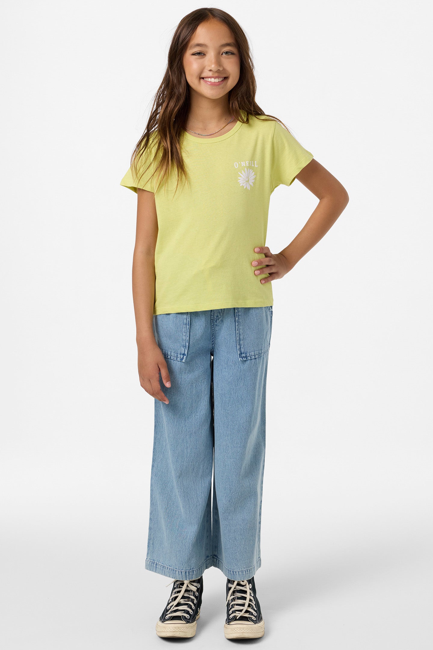 Girl's Heritage Daisy Oversized Tee