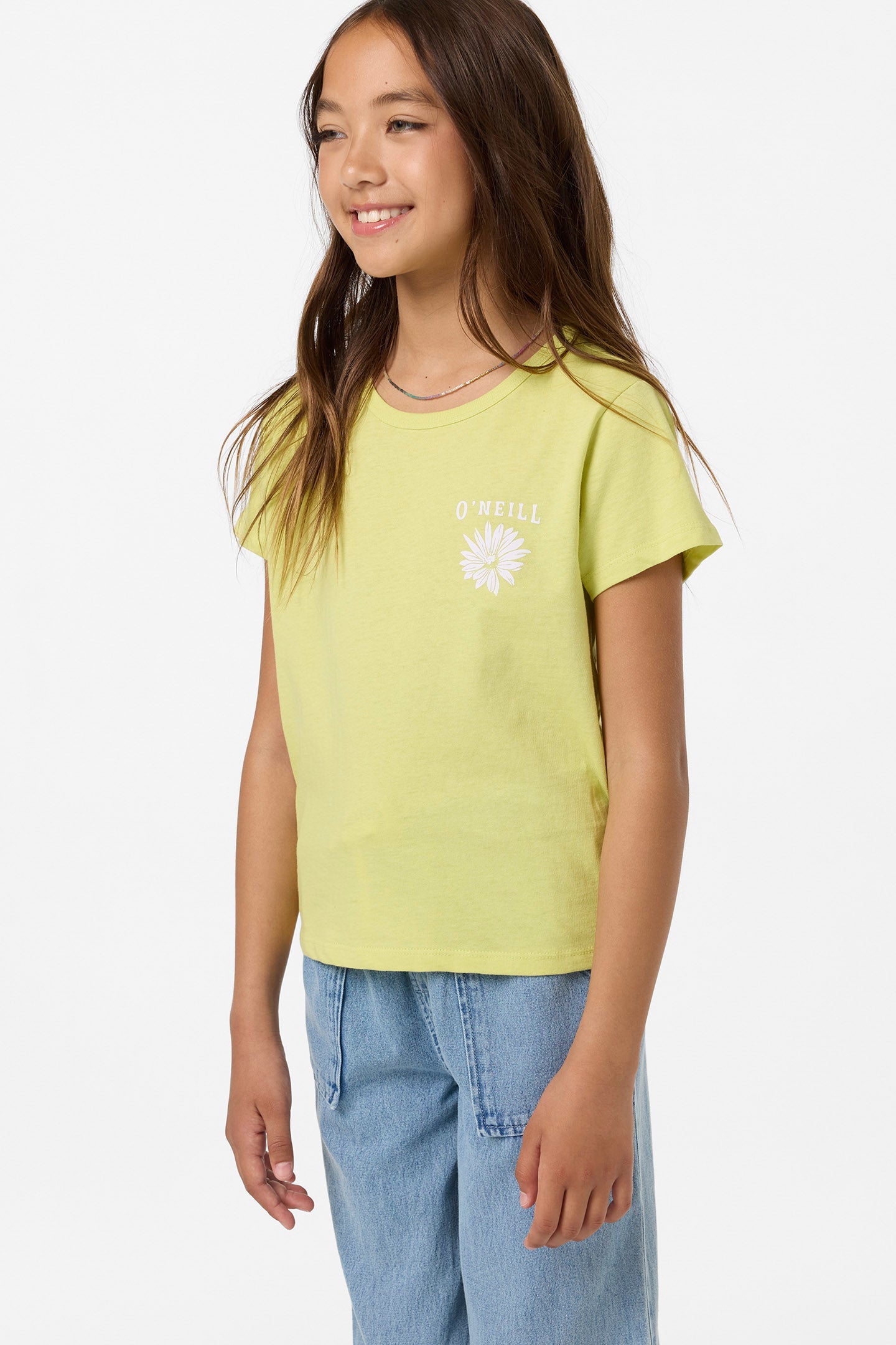 Girl's Heritage Daisy Oversized Tee