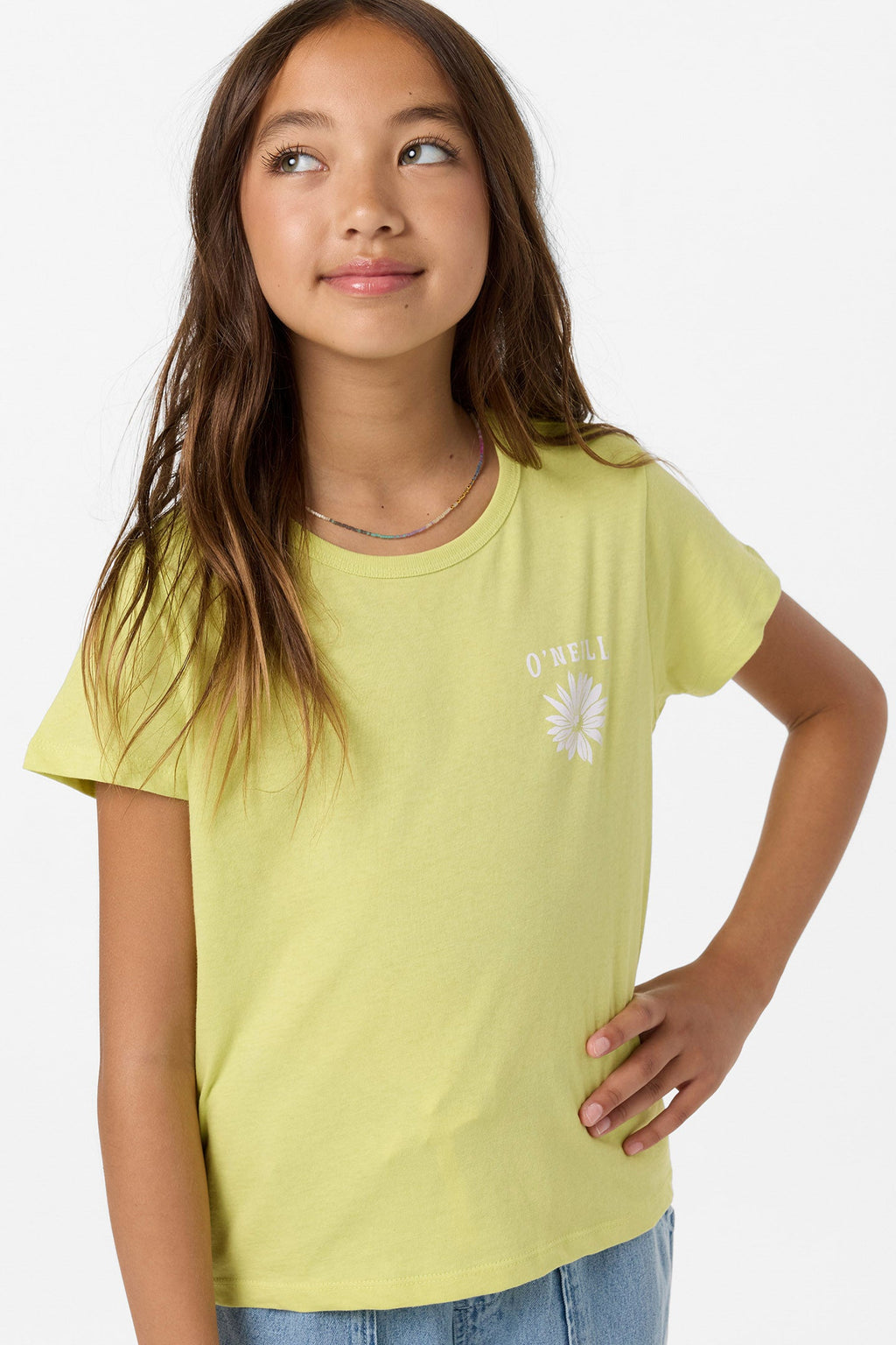 Girl's Heritage Daisy Oversized Tee