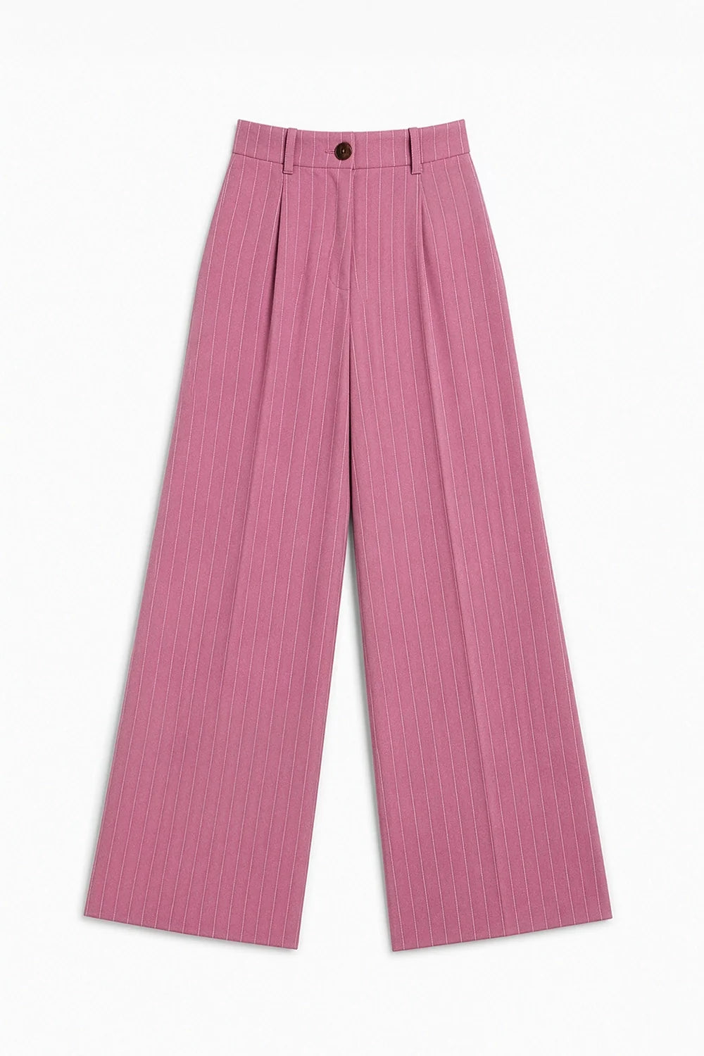 PANTALON HARYA RAYURES ROSE