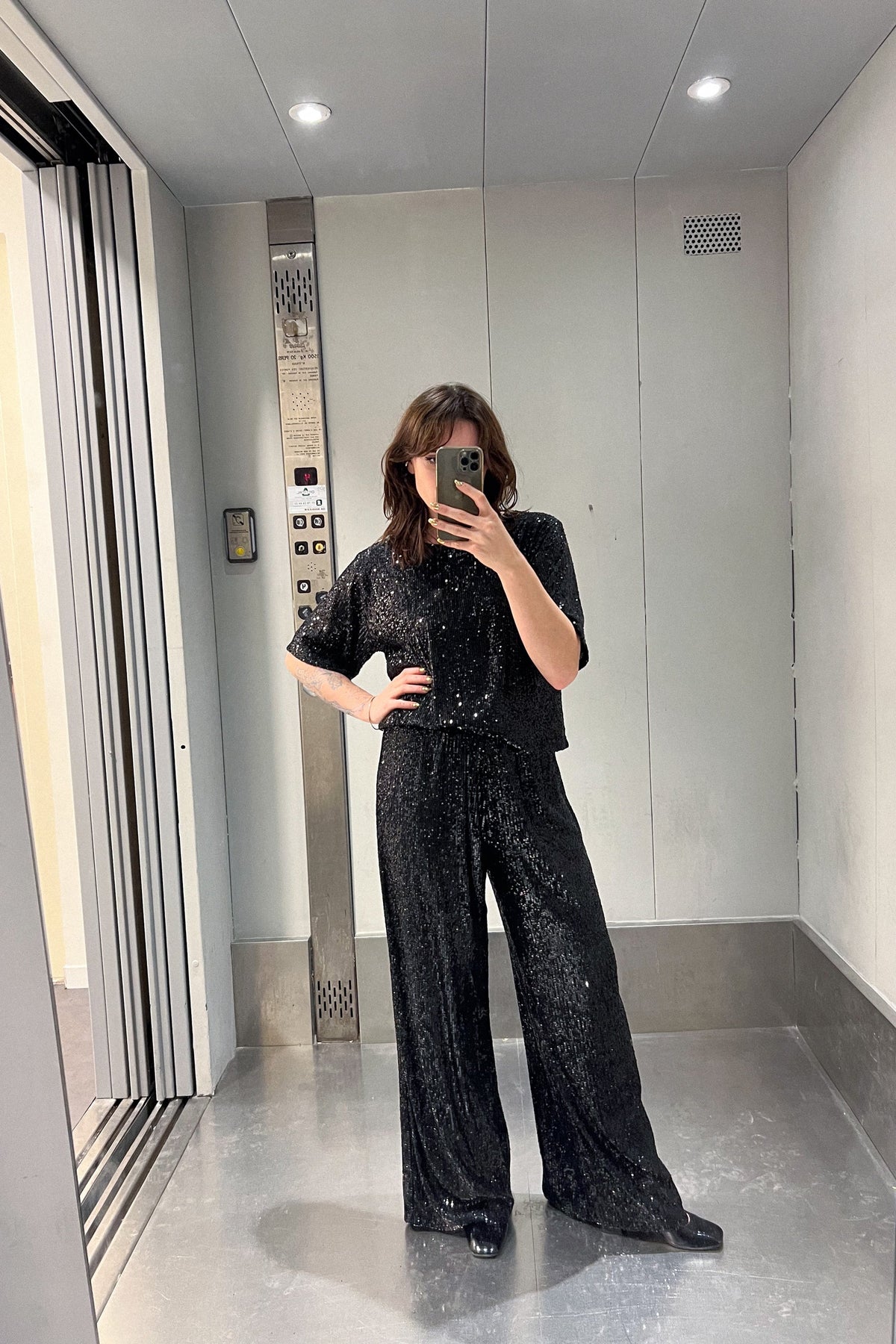 PANTALON SAM SEQUINS