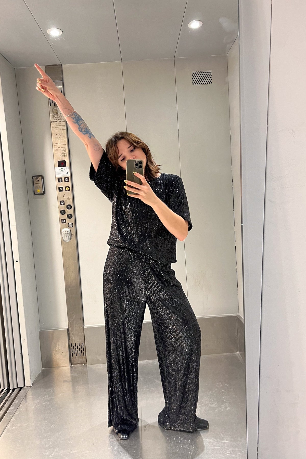 PANTALON SAM SEQUINS