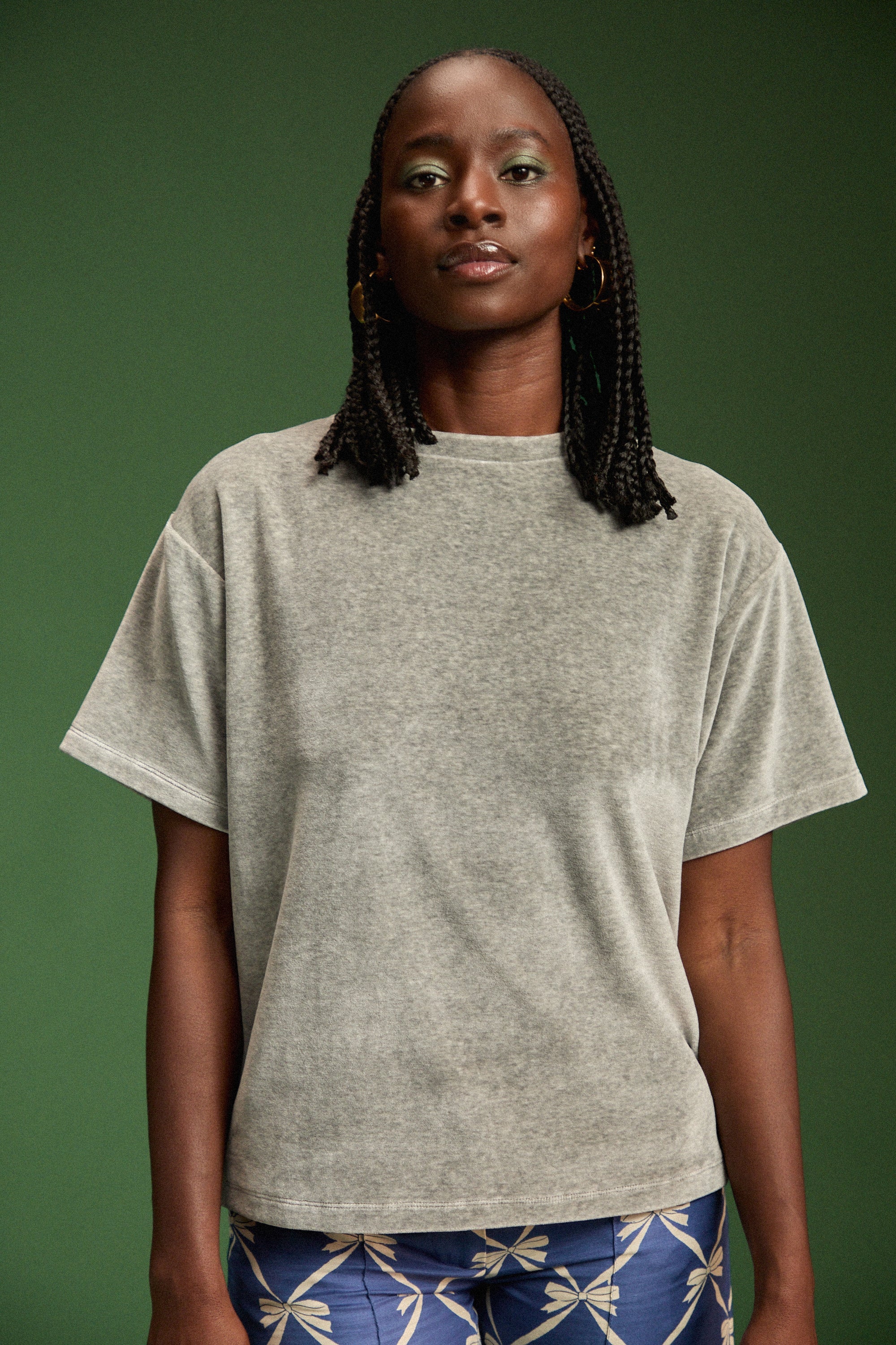 T-SHIRT SONIA GRIS CHINE