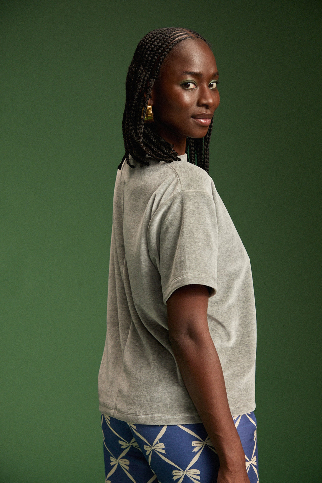 T-SHIRT SONIA GRIS CHINE