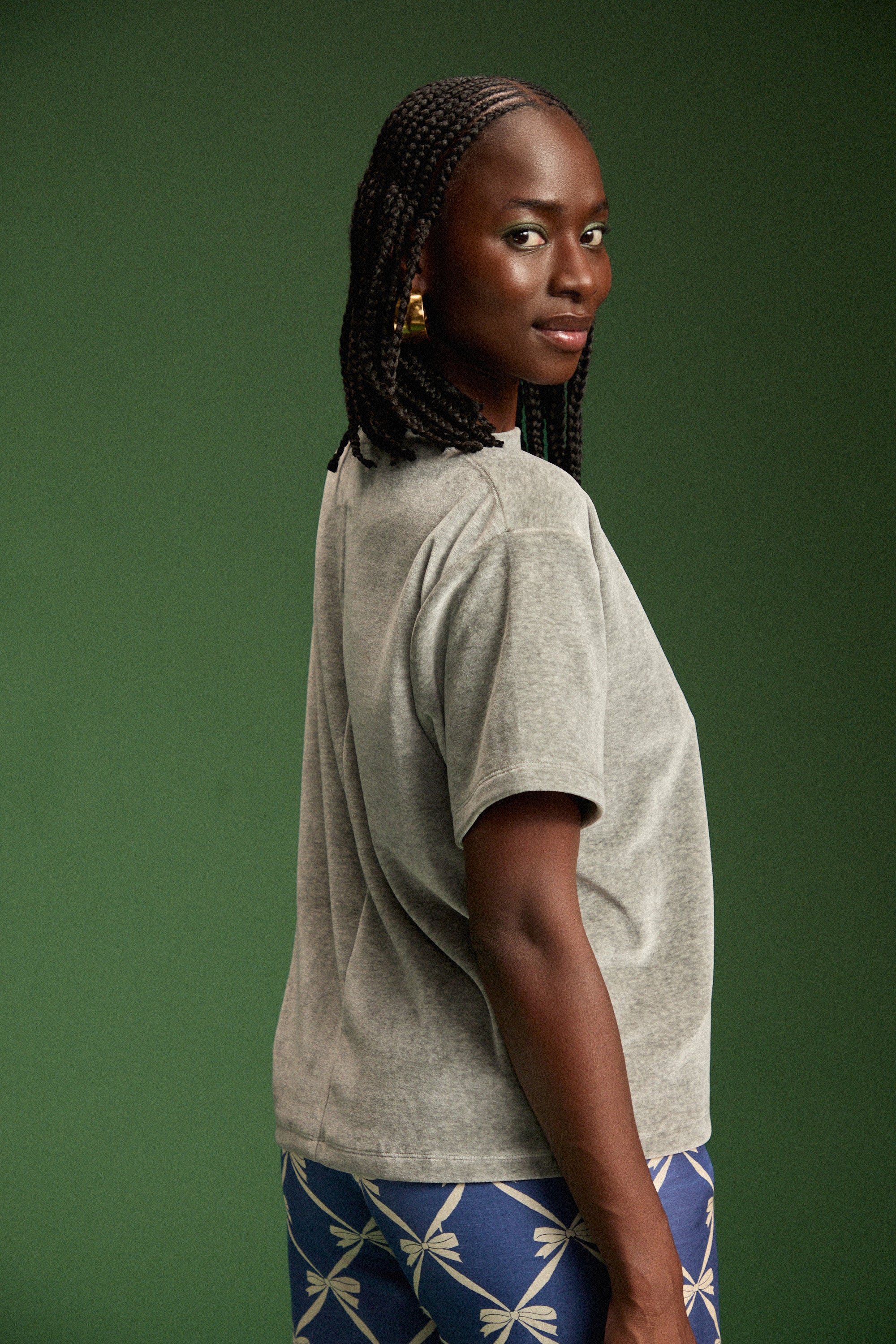 T-SHIRT SONIA GRIS CHINE