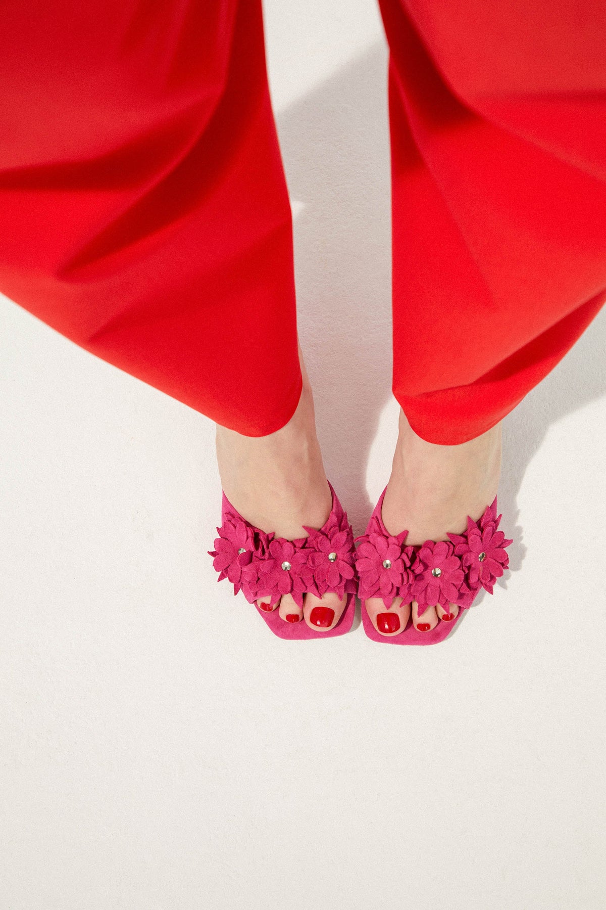 SANDALES PIA FUCHSIA