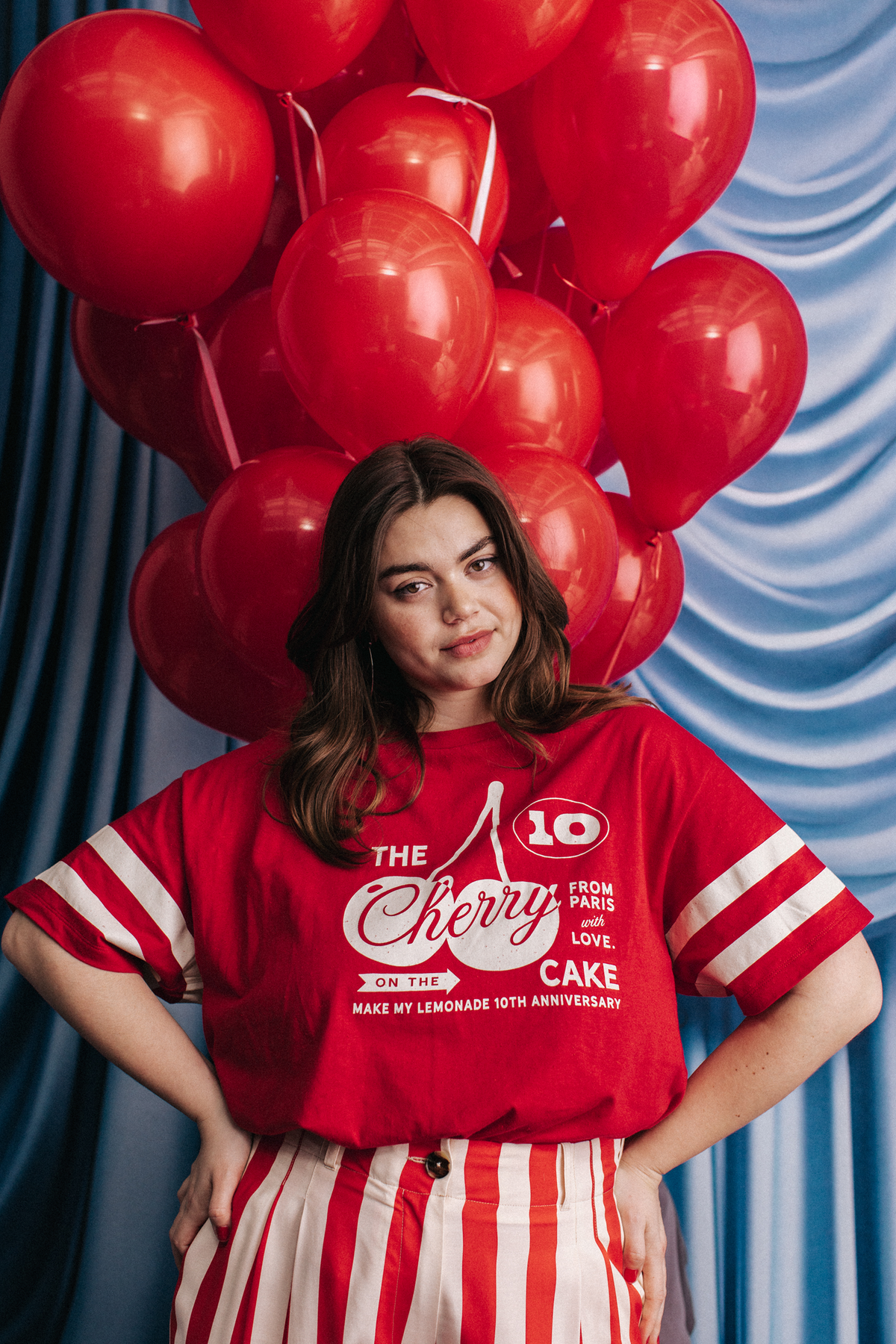 T-SHIRT EUNICE CHERRY ON THE CAKE