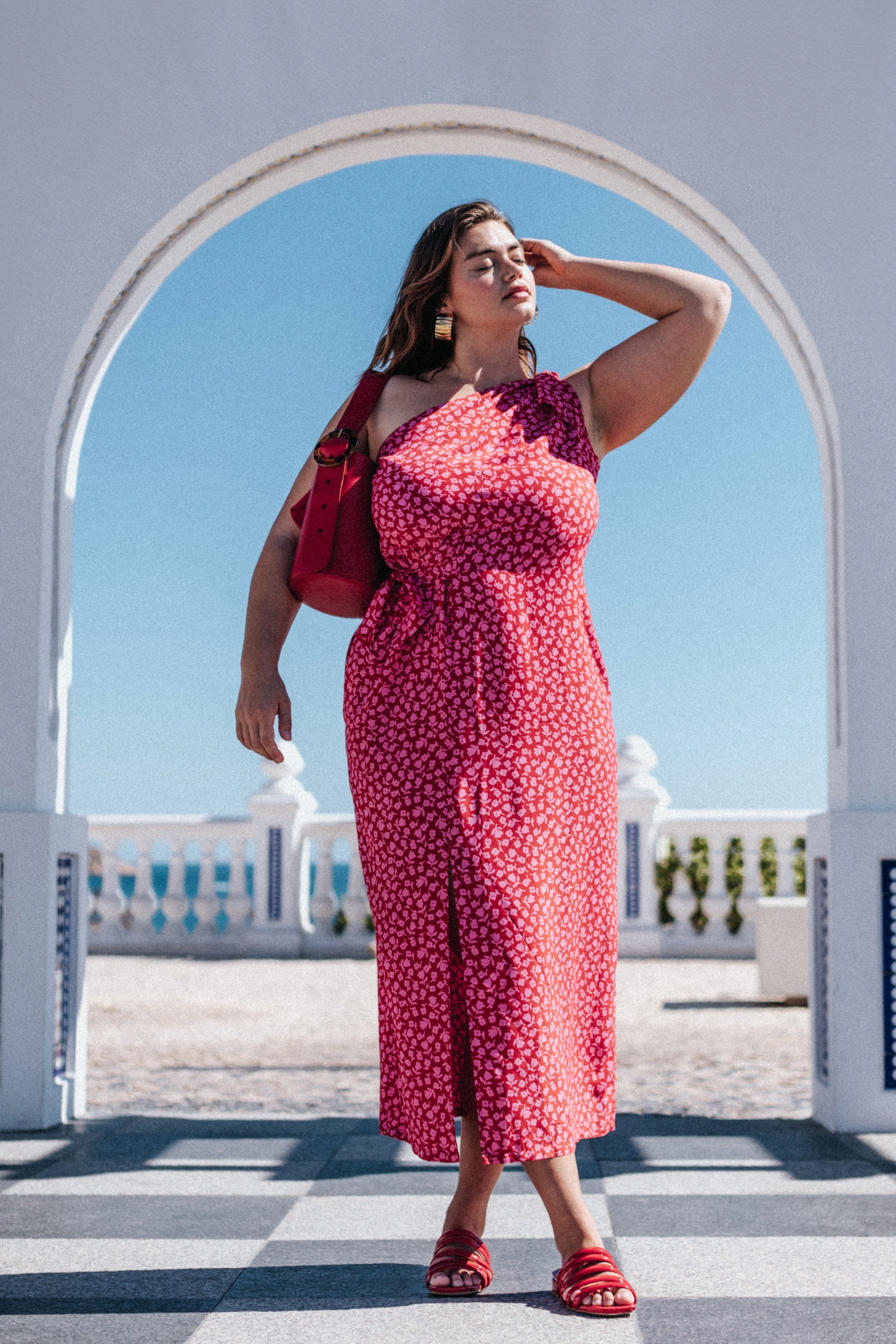 ROBE LEXIE SORBET ROSE