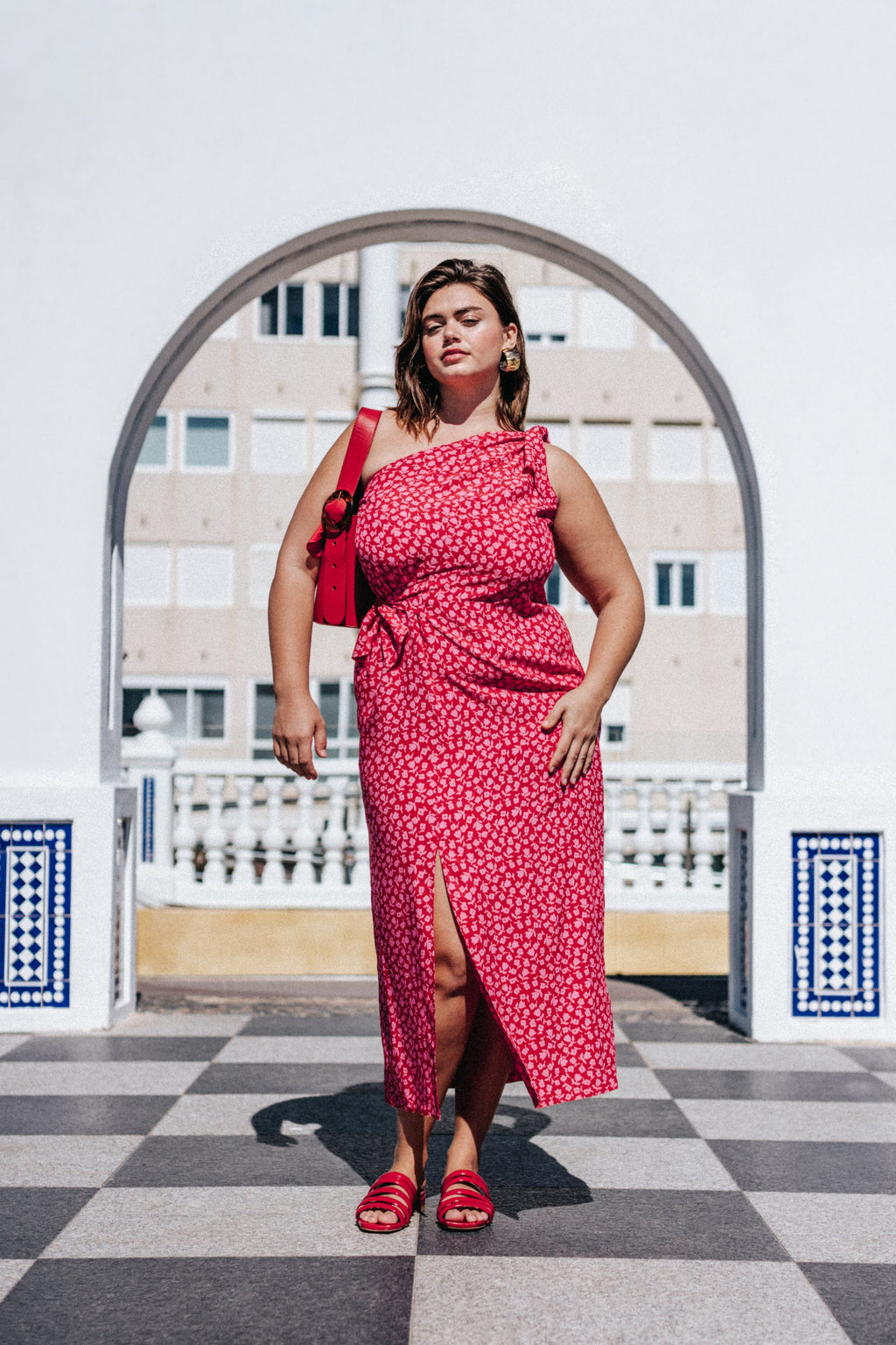 ROBE LEXIE SORBET ROSE