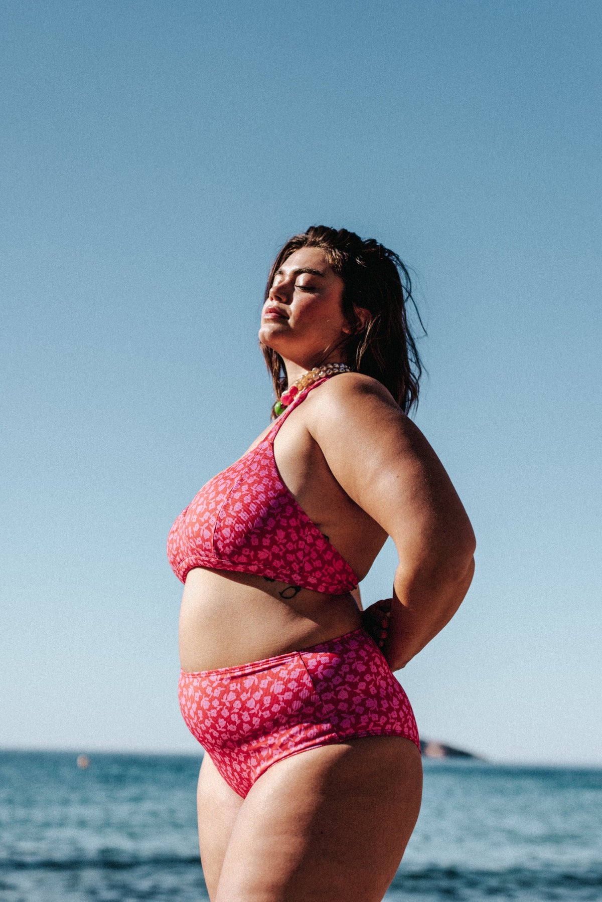 MAILLOT EDNA BAS SORBET ROSE