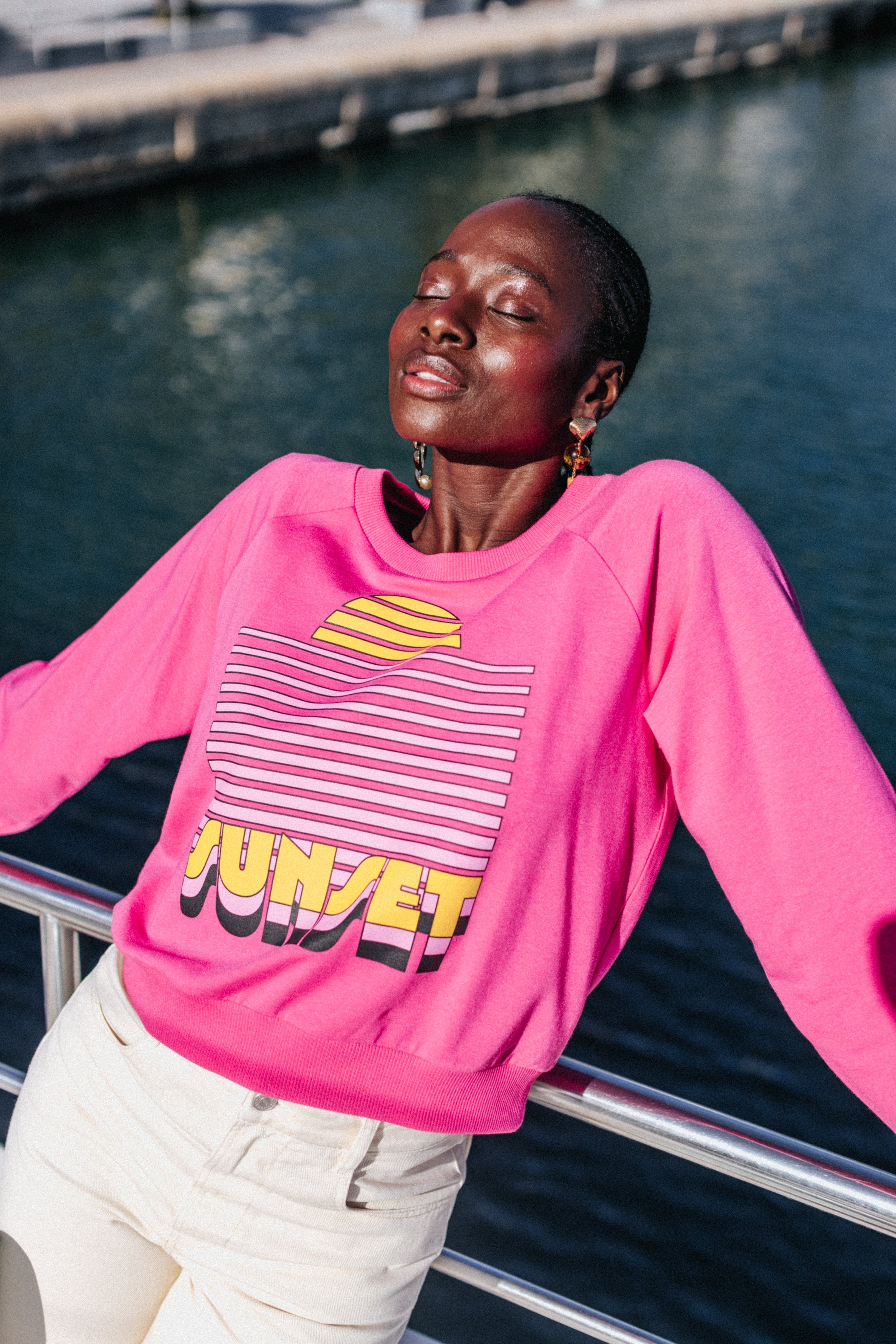 SWEAT MIA PINK SUNSET
