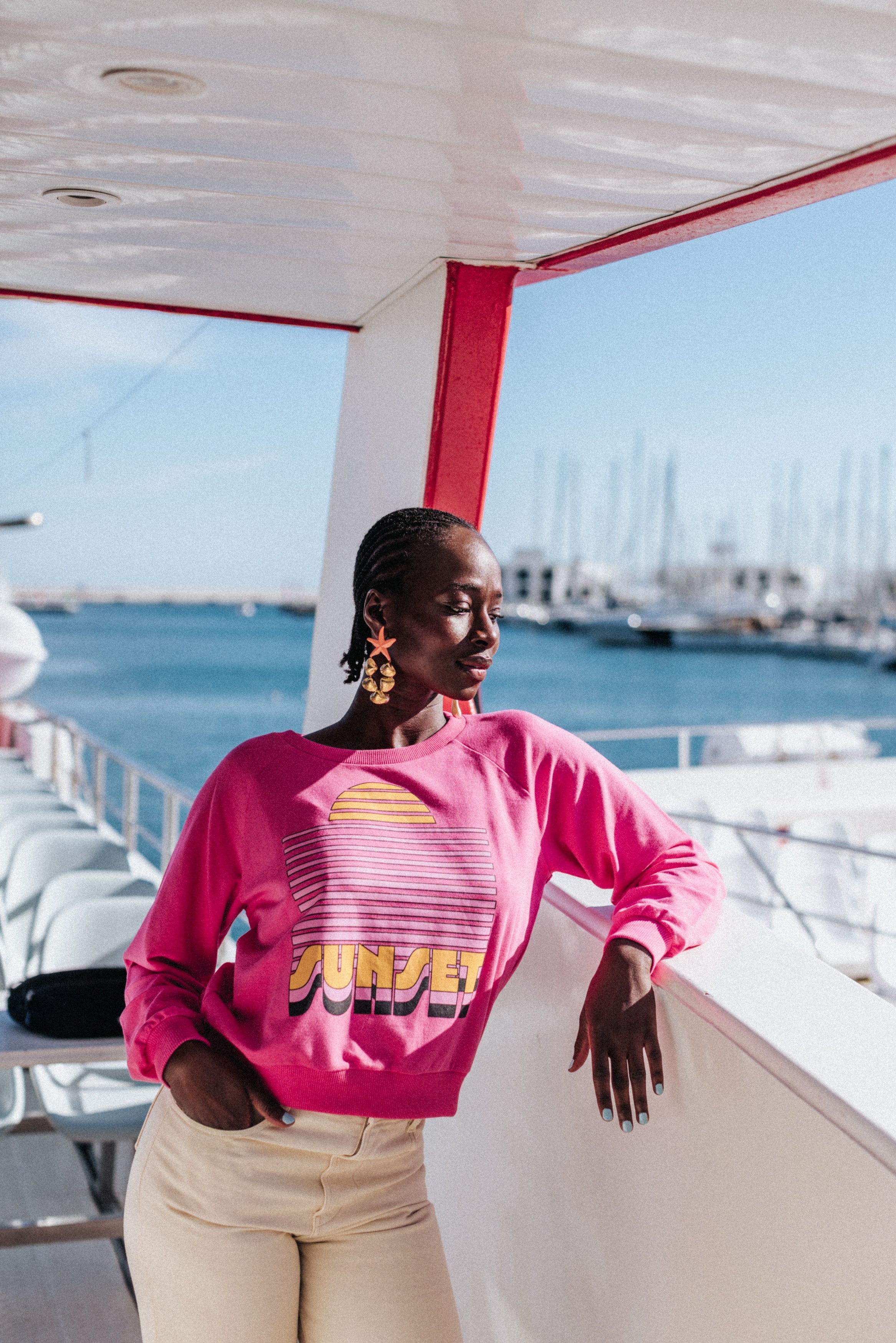 SWEAT MIA PINK SUNSET