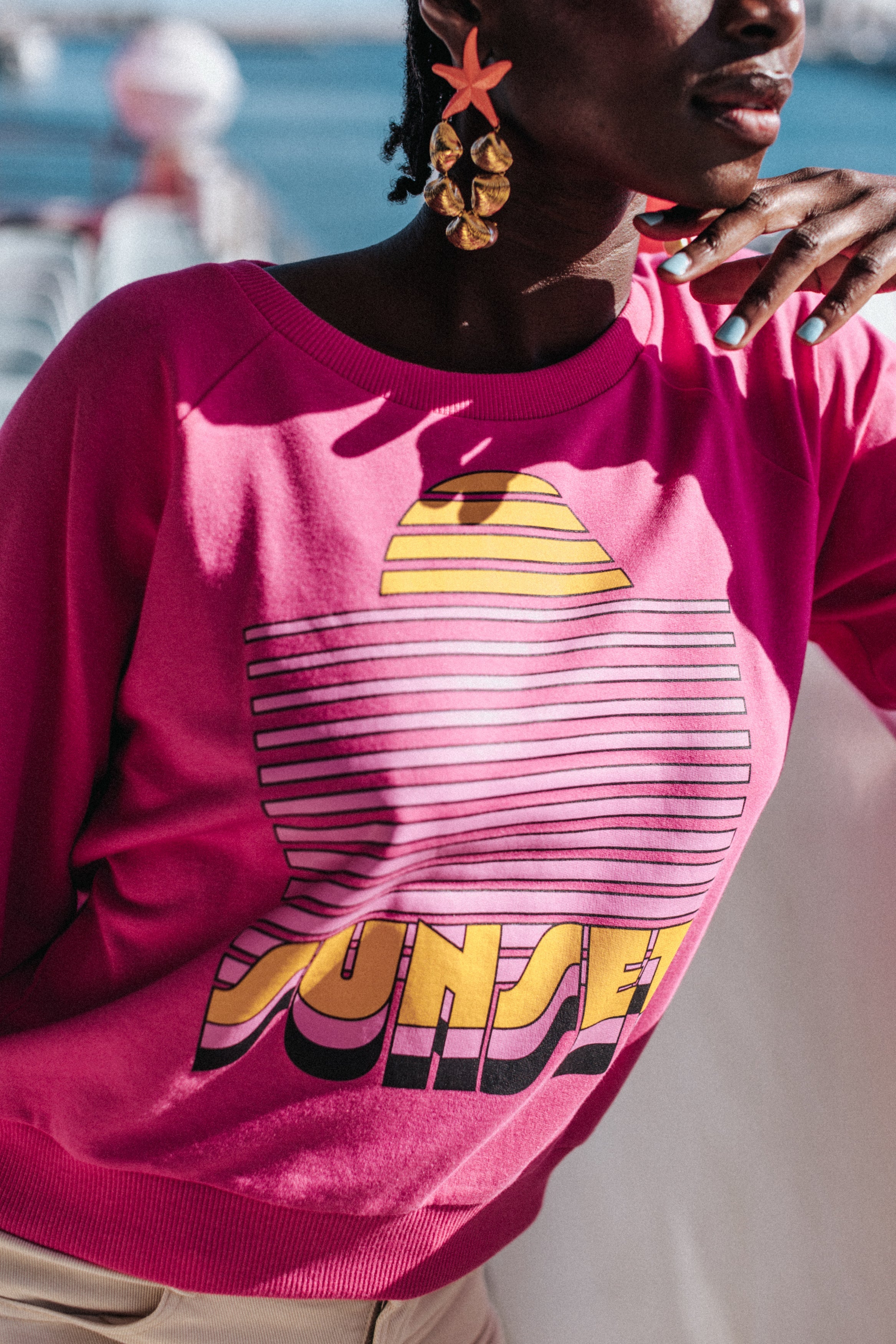 SWEAT MIA PINK SUNSET