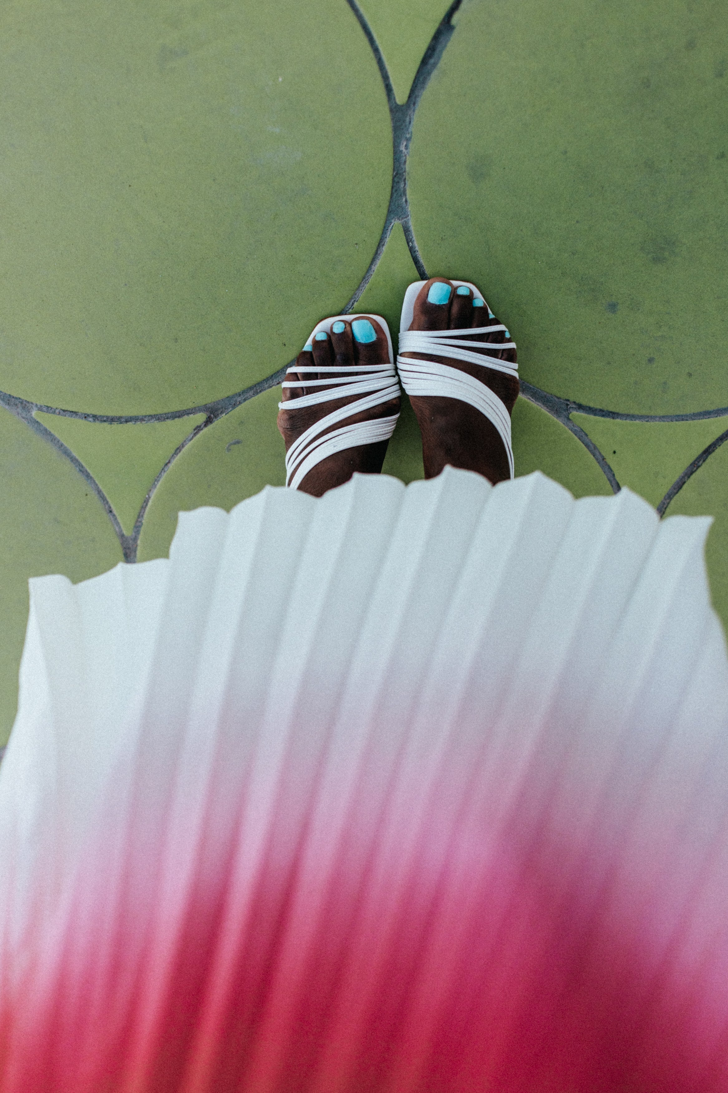 MULES LOULOU SNOW WHITE