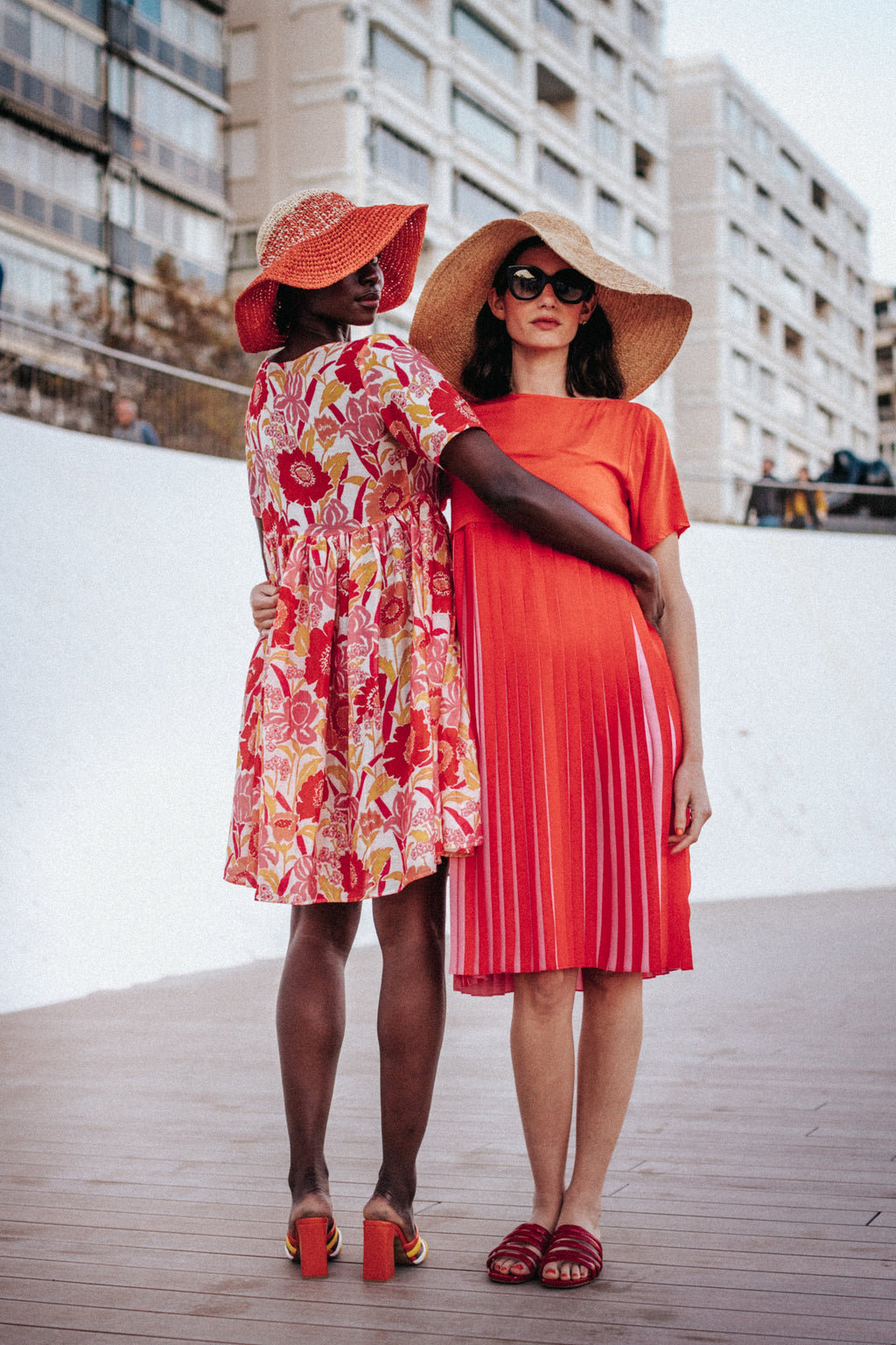 ROBE FRIDA IRIS COQUELICOT