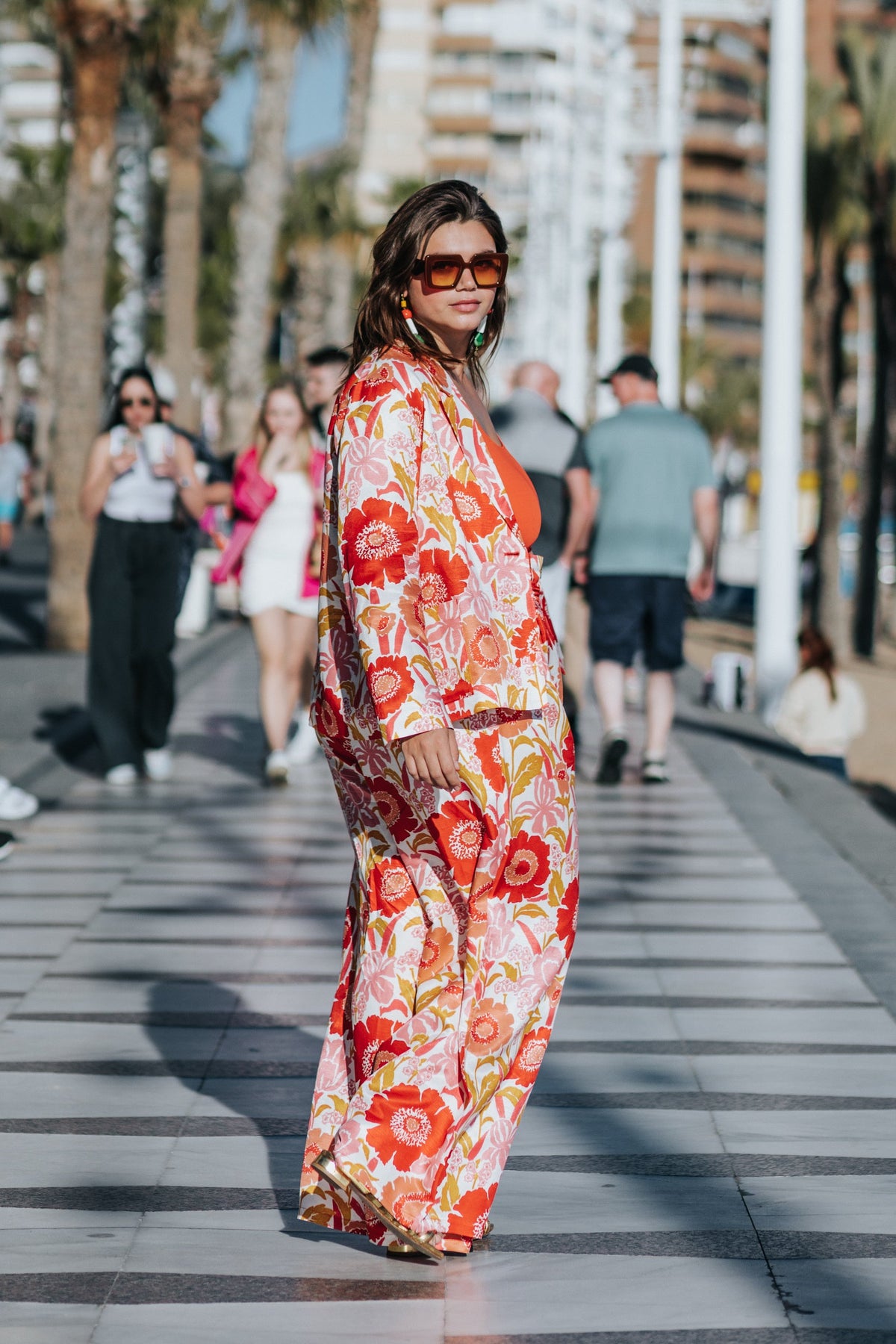 VESTE SOKO IRIS COQUELICOT