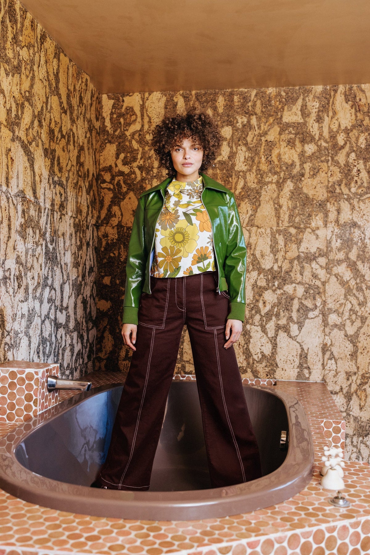 PANTALON DYLAN MARRON