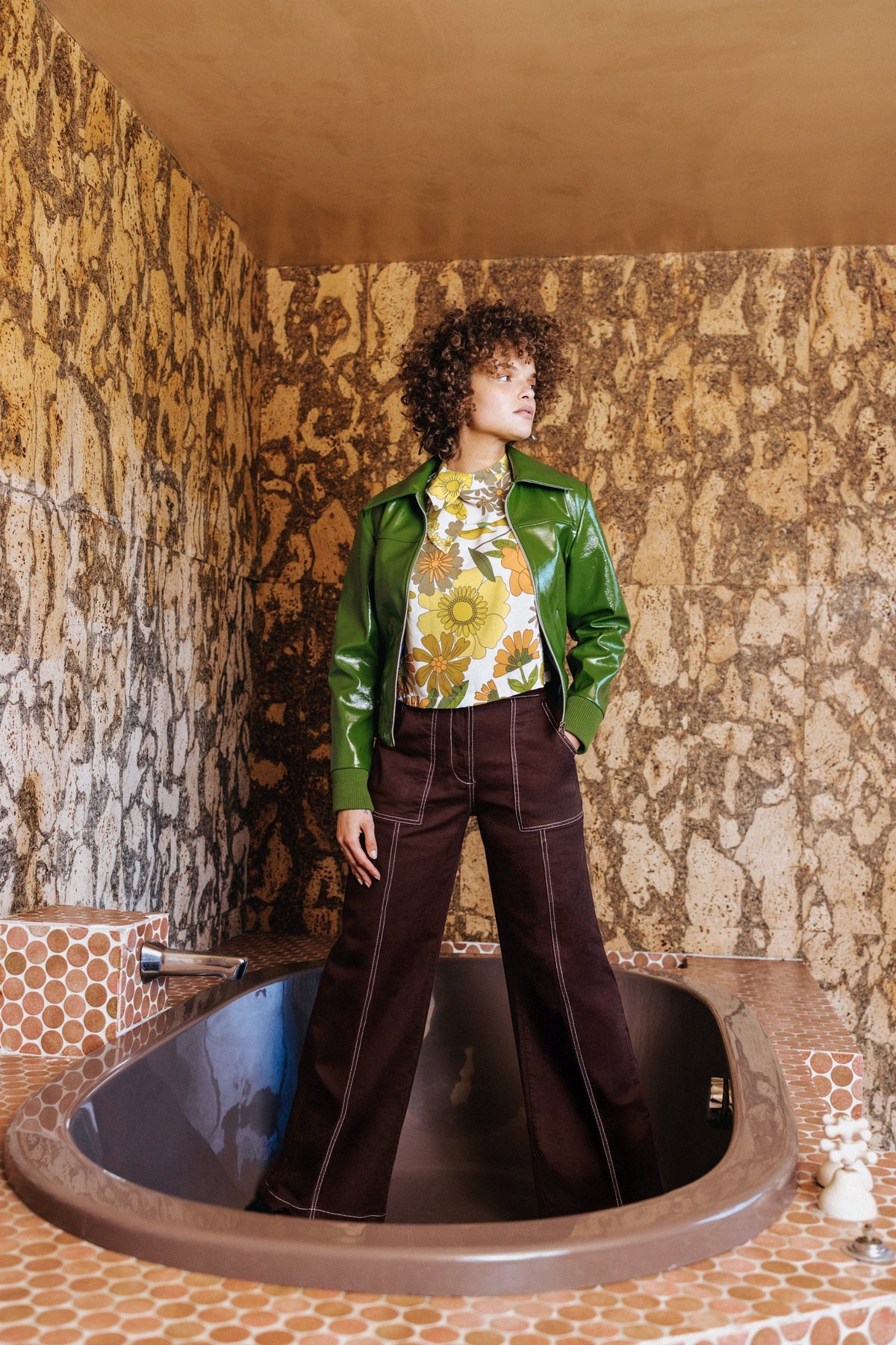 PANTALON DYLAN MARRON