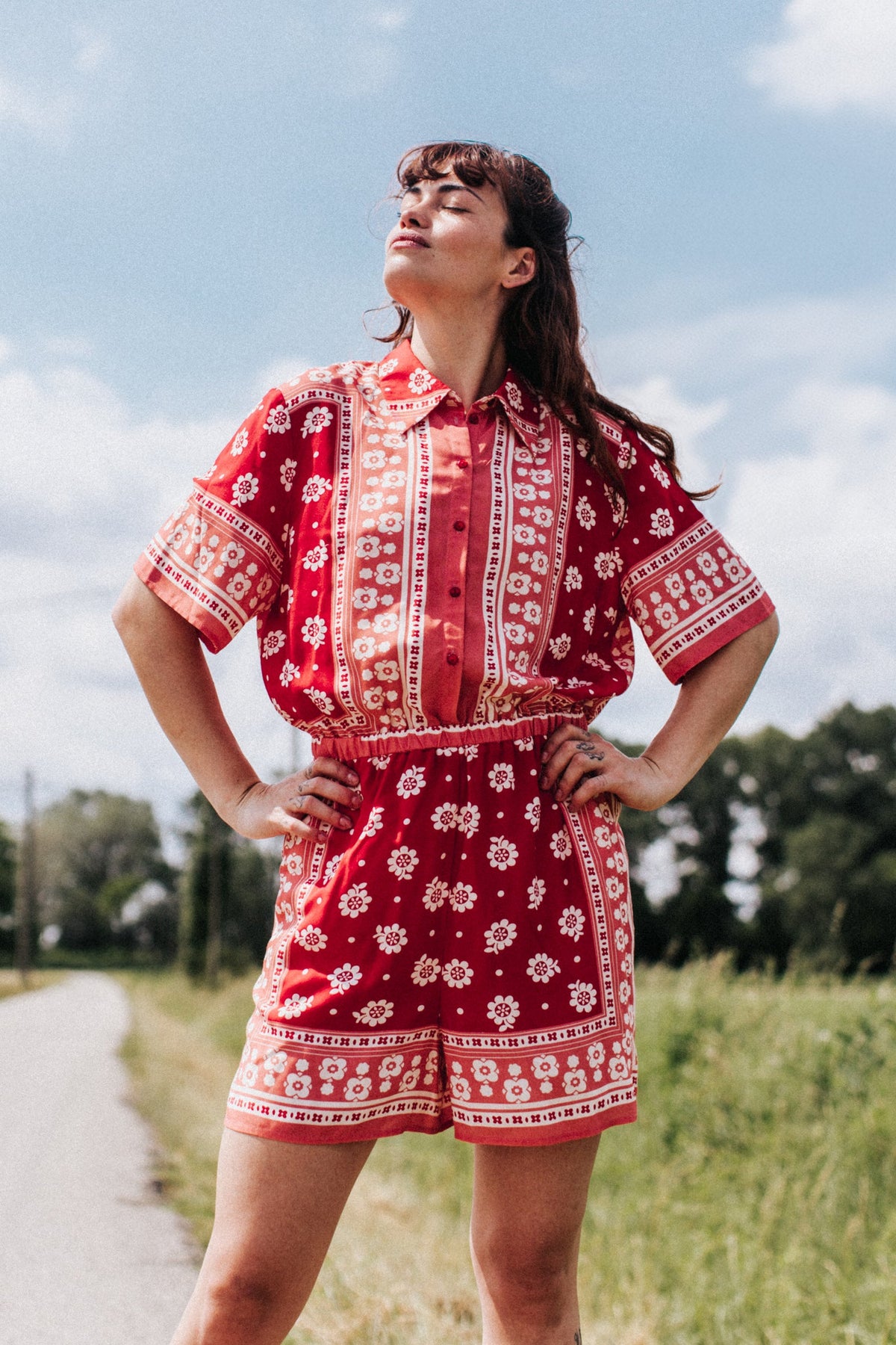 COMBI SHORT LEO BANDANA