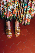 MULES LILA DORÉ