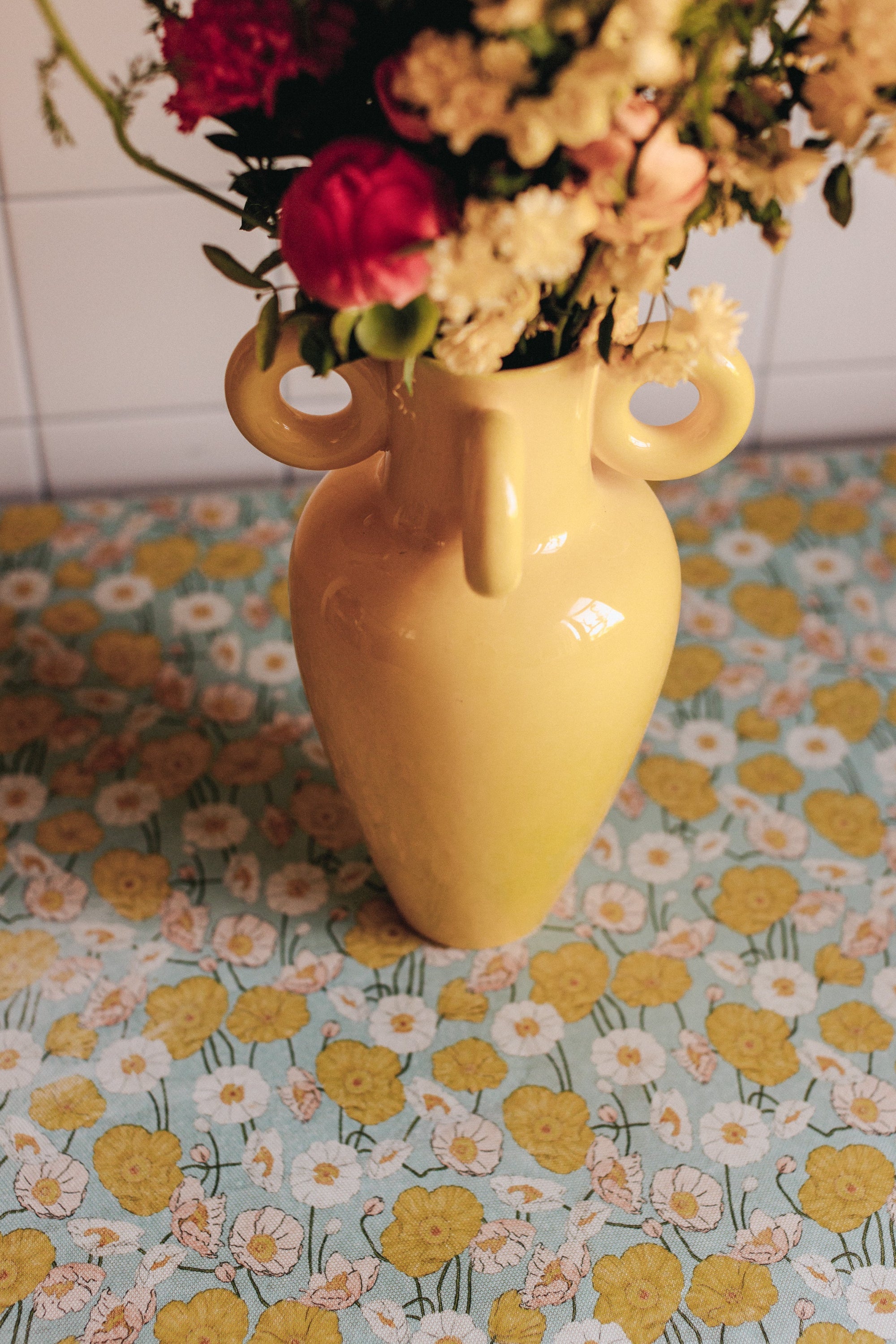 VASE HARRISON JAUNE