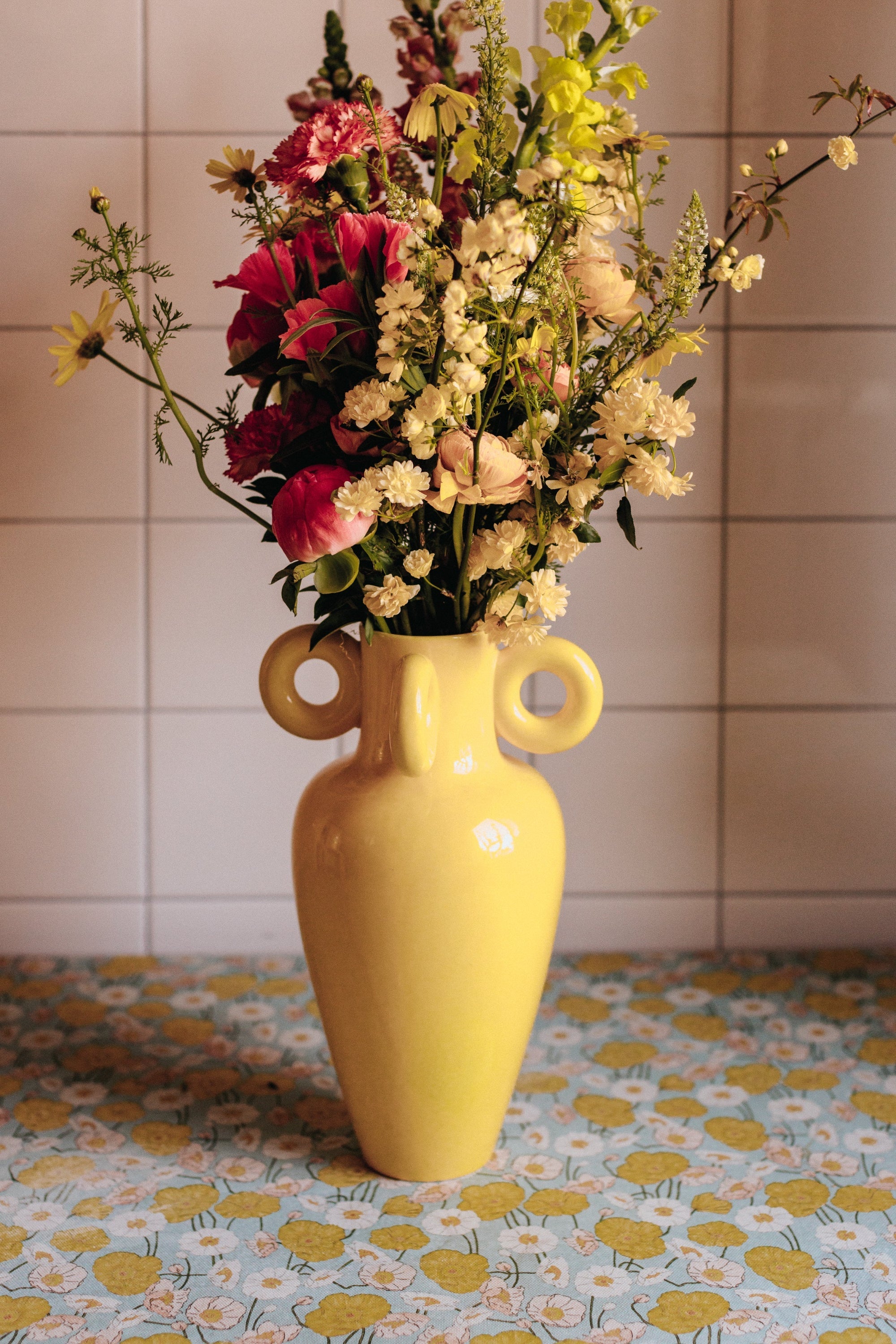 VASE HARRISON JAUNE