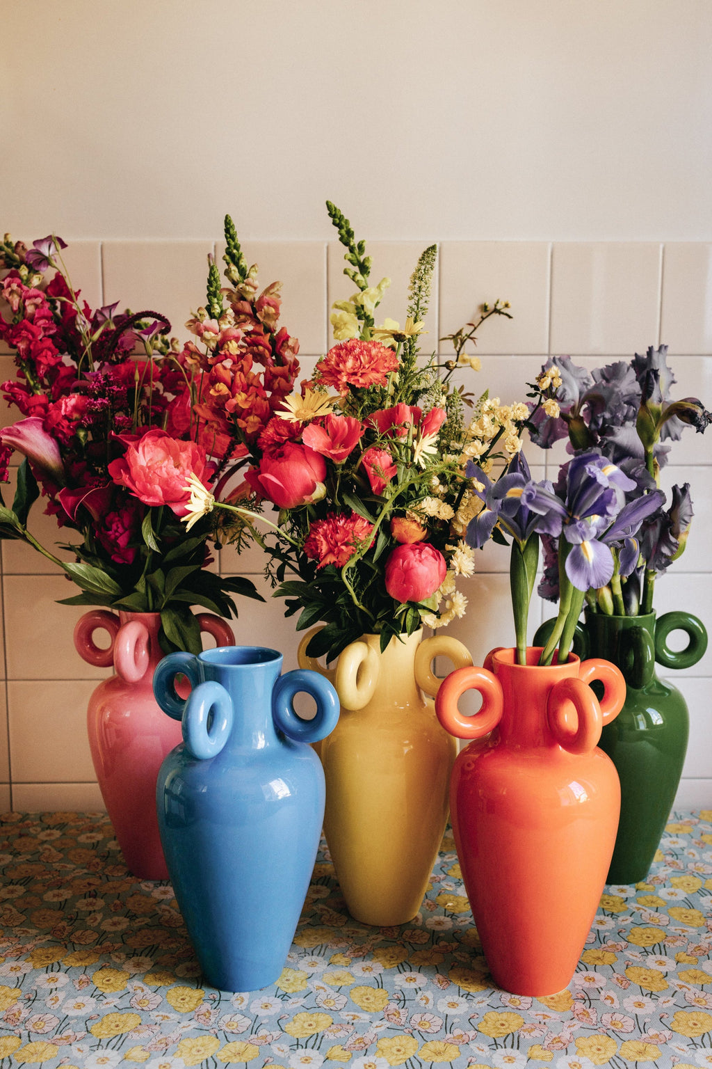 VASE HARRISON JAUNE