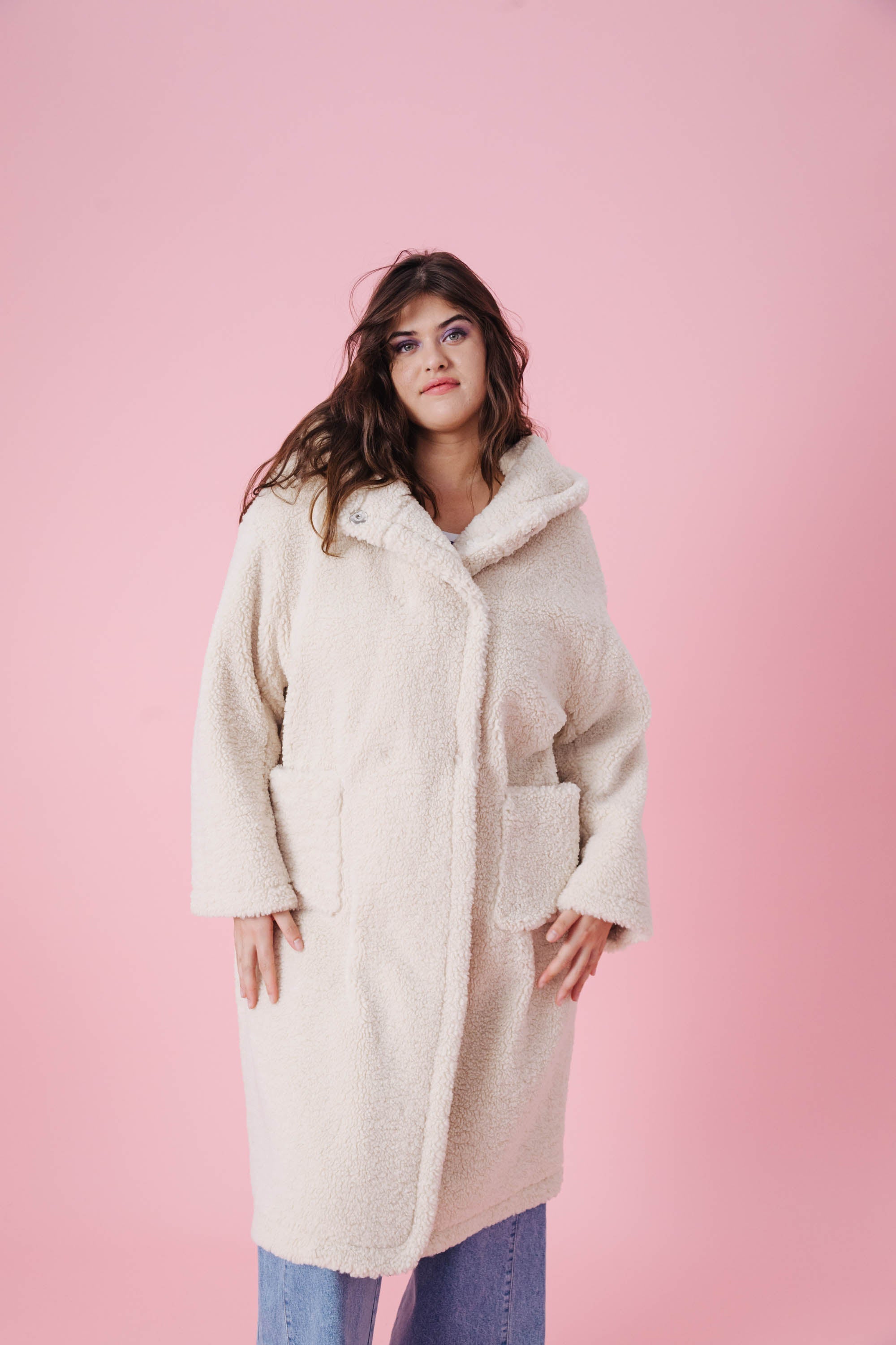 MANTEAU NINON MOUMOUTE BEIGE