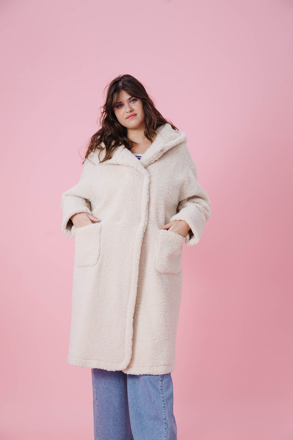 MANTEAU NINON MOUMOUTE BEIGE