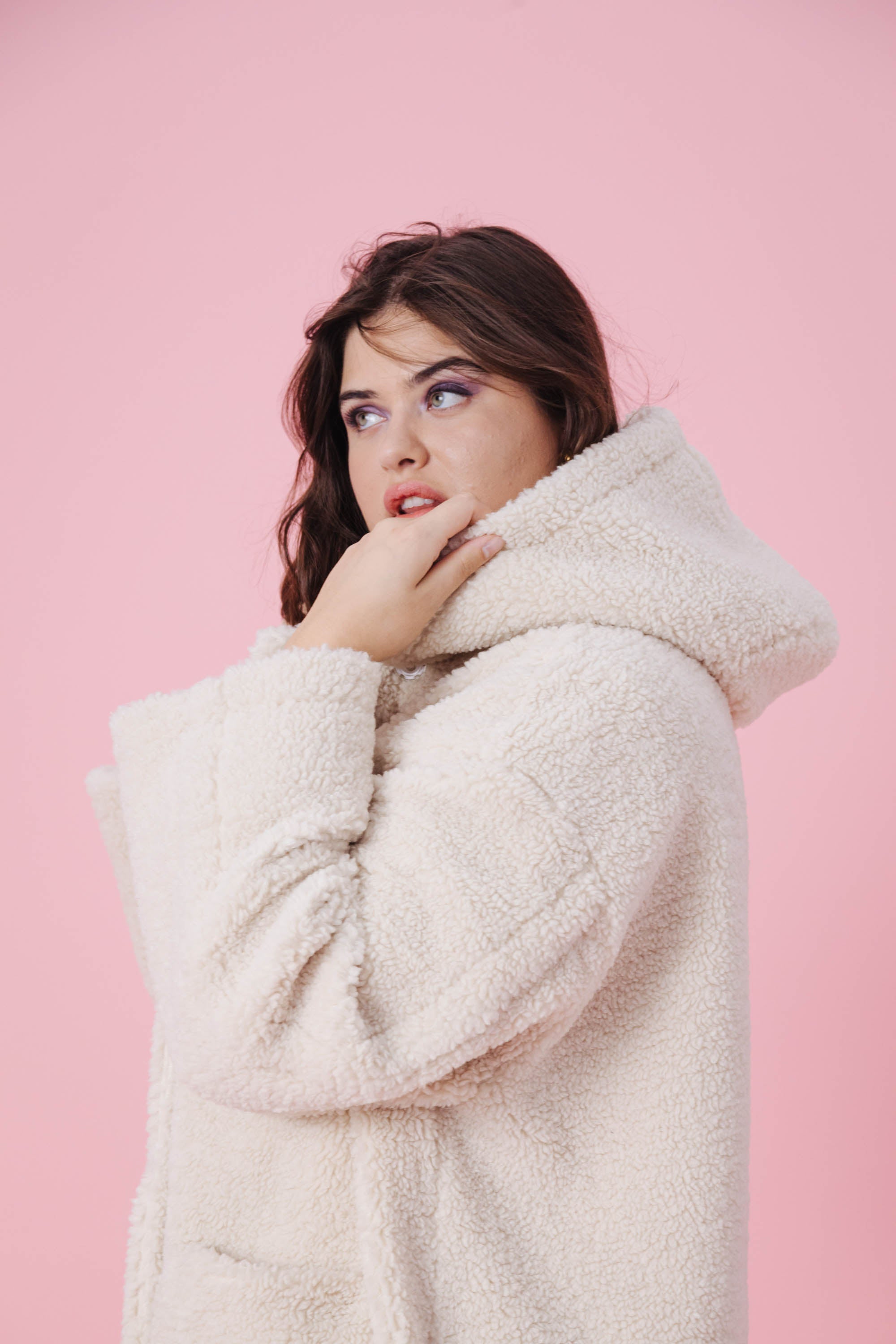 MANTEAU NINON MOUMOUTE BEIGE