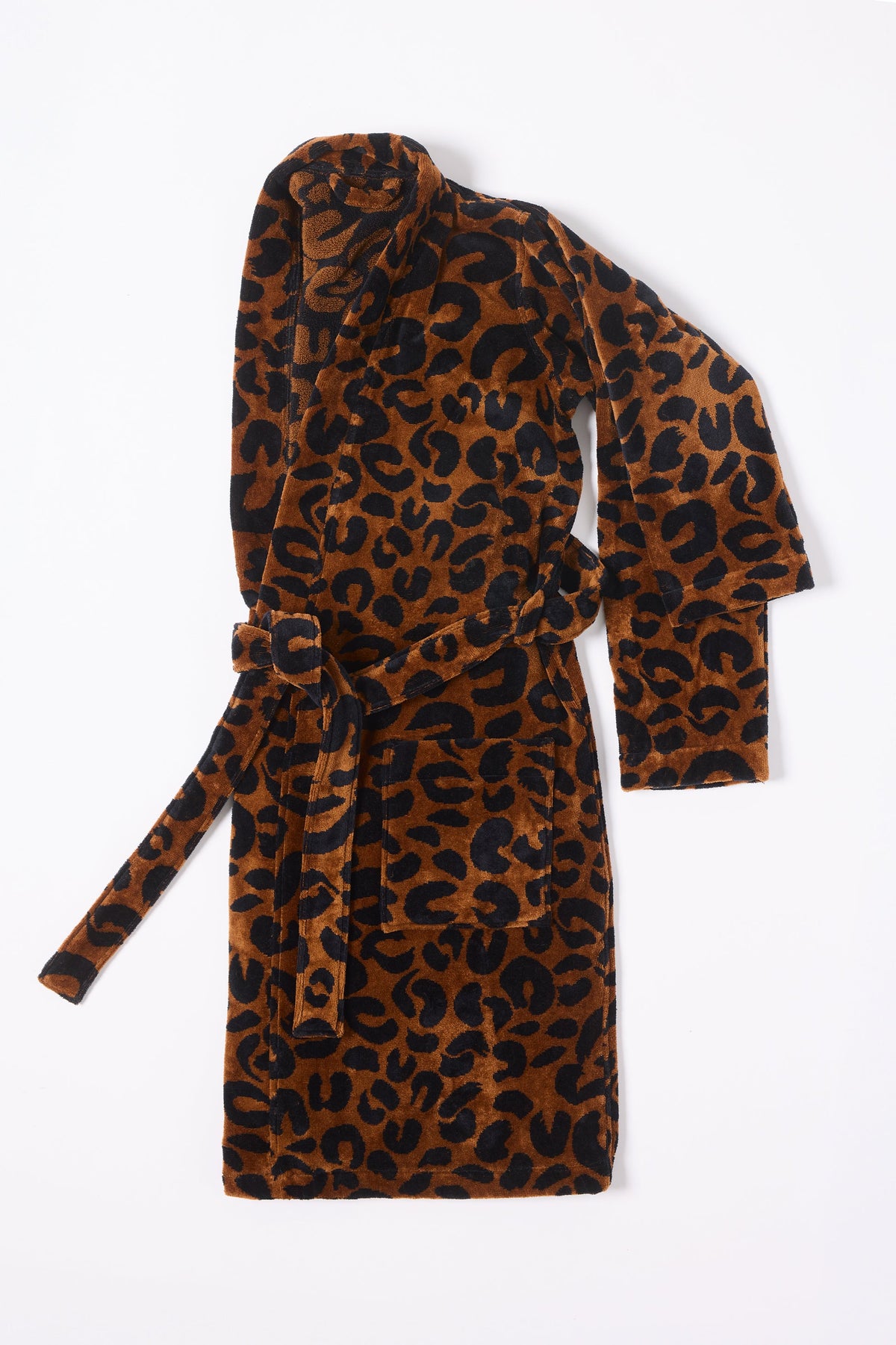 PEIGNOIR MILES LEOPARD