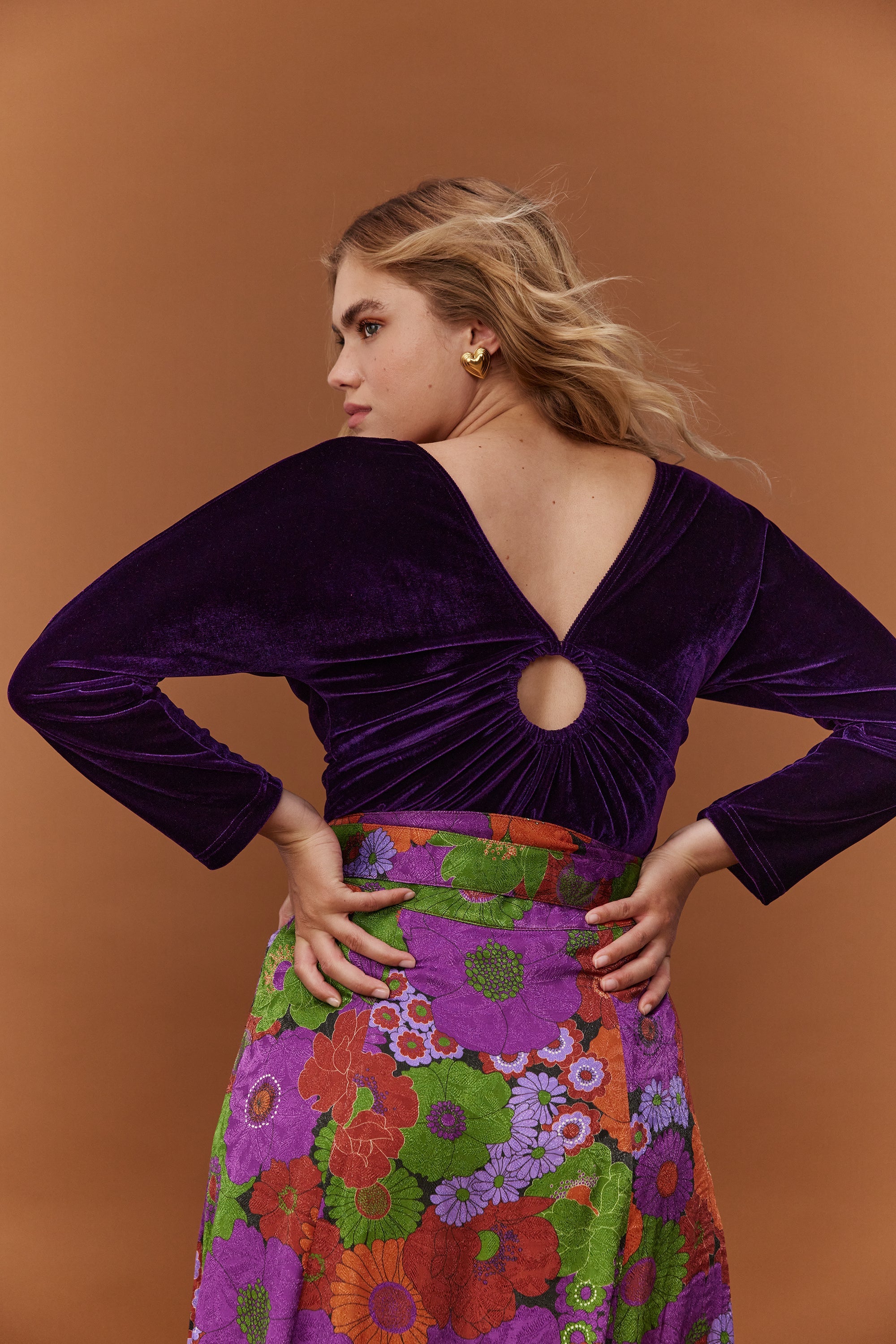 BODY MELODY VELOURS PURPLE
