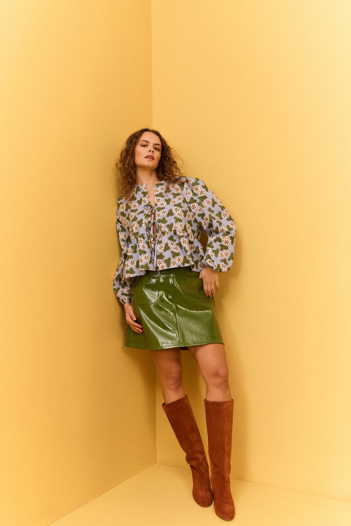 JUPE TINA OLIVE