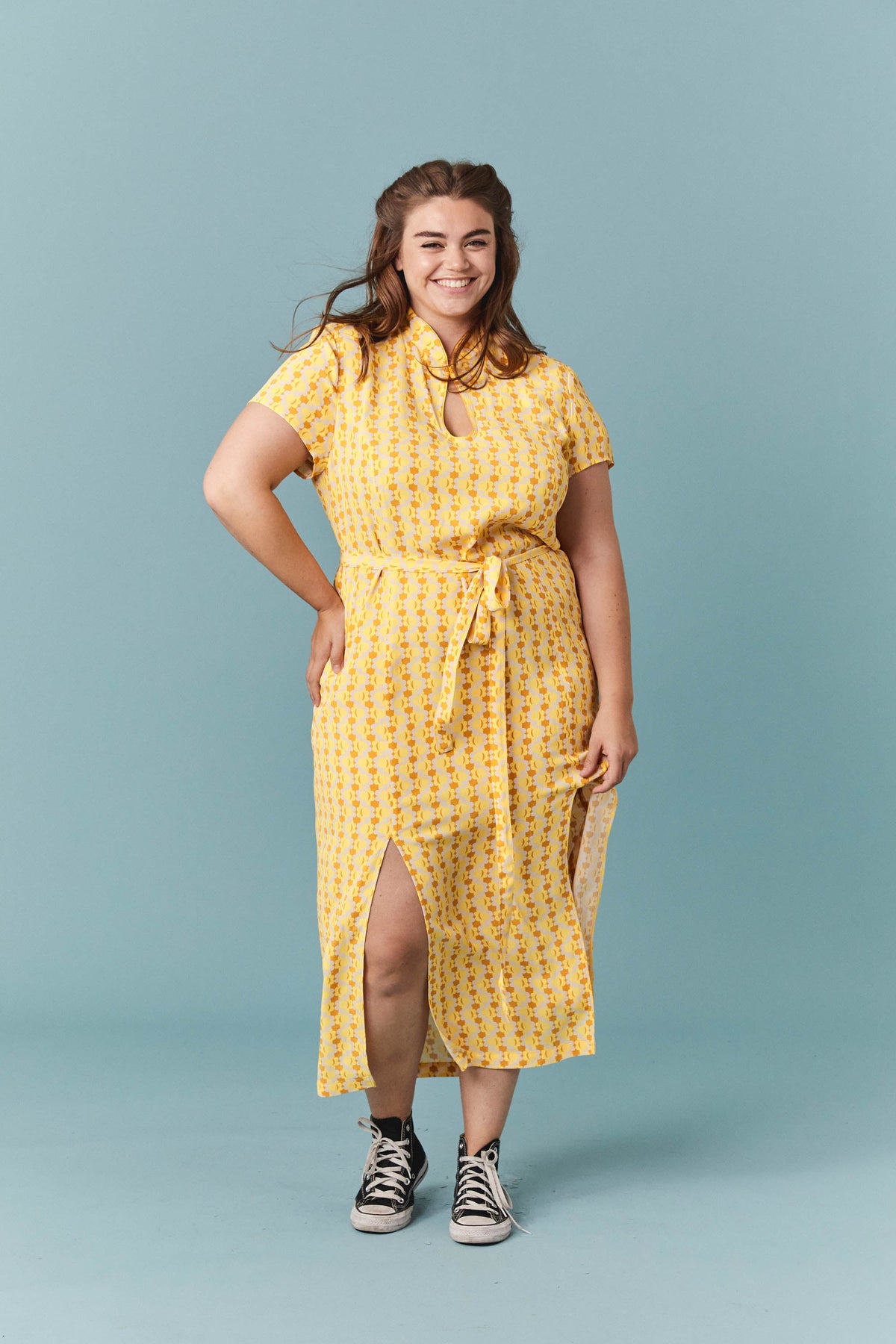 ROBE DENIZ FLEURS