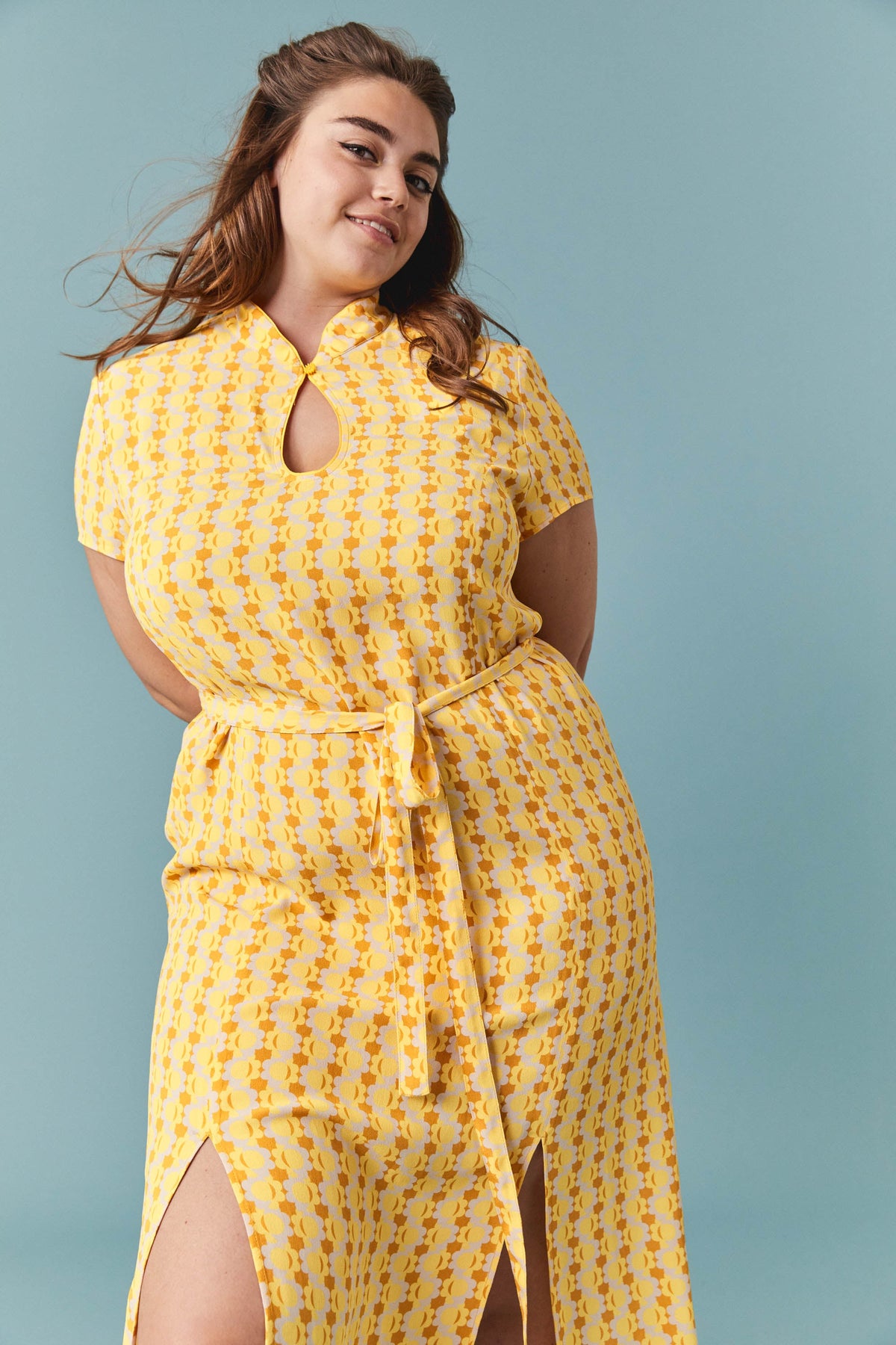 ROBE DENIZ FLEURS