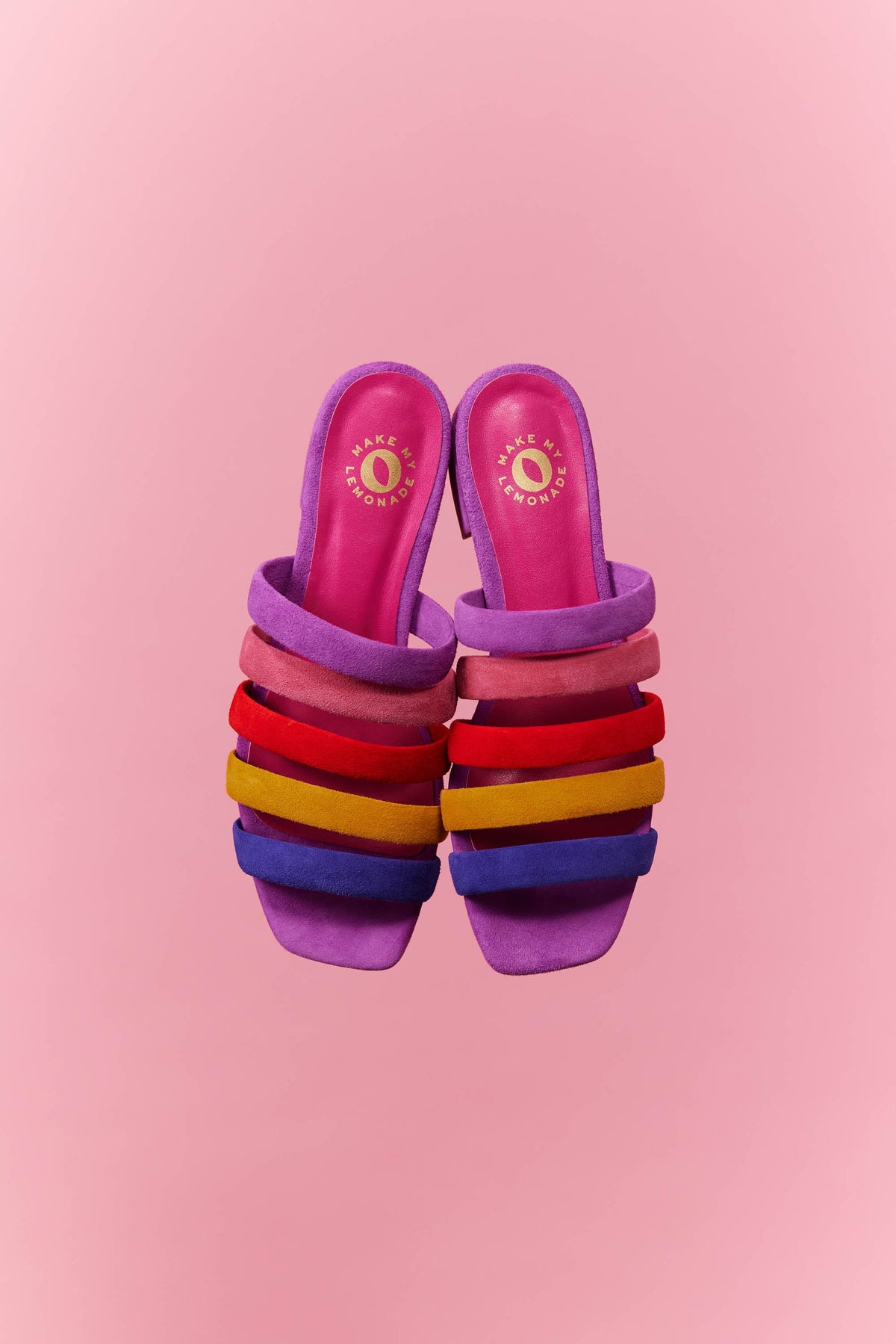 MULES LILA RAINBOW