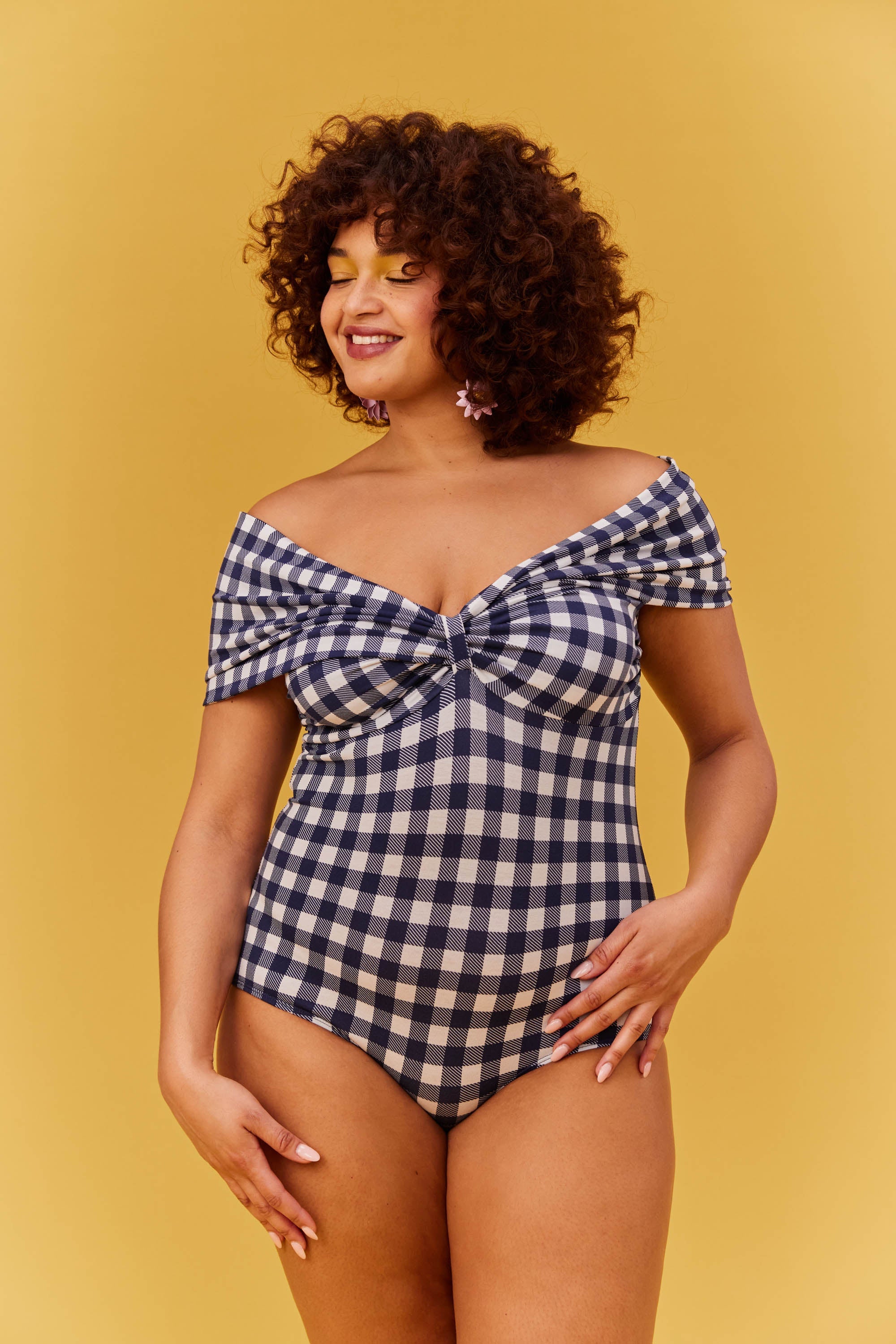 BODY MARTHA VICHY NAVY