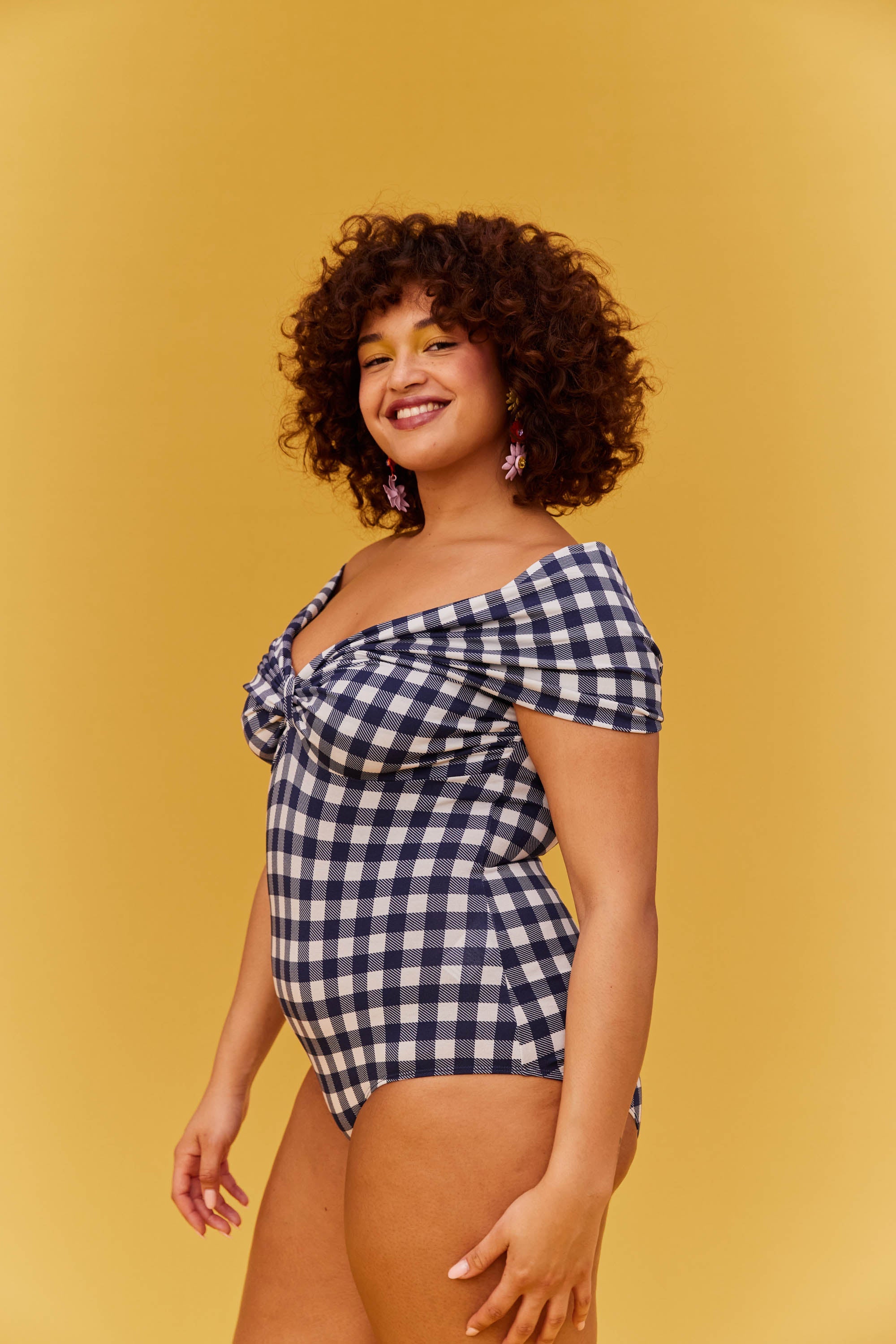 BODY MARTHA VICHY NAVY