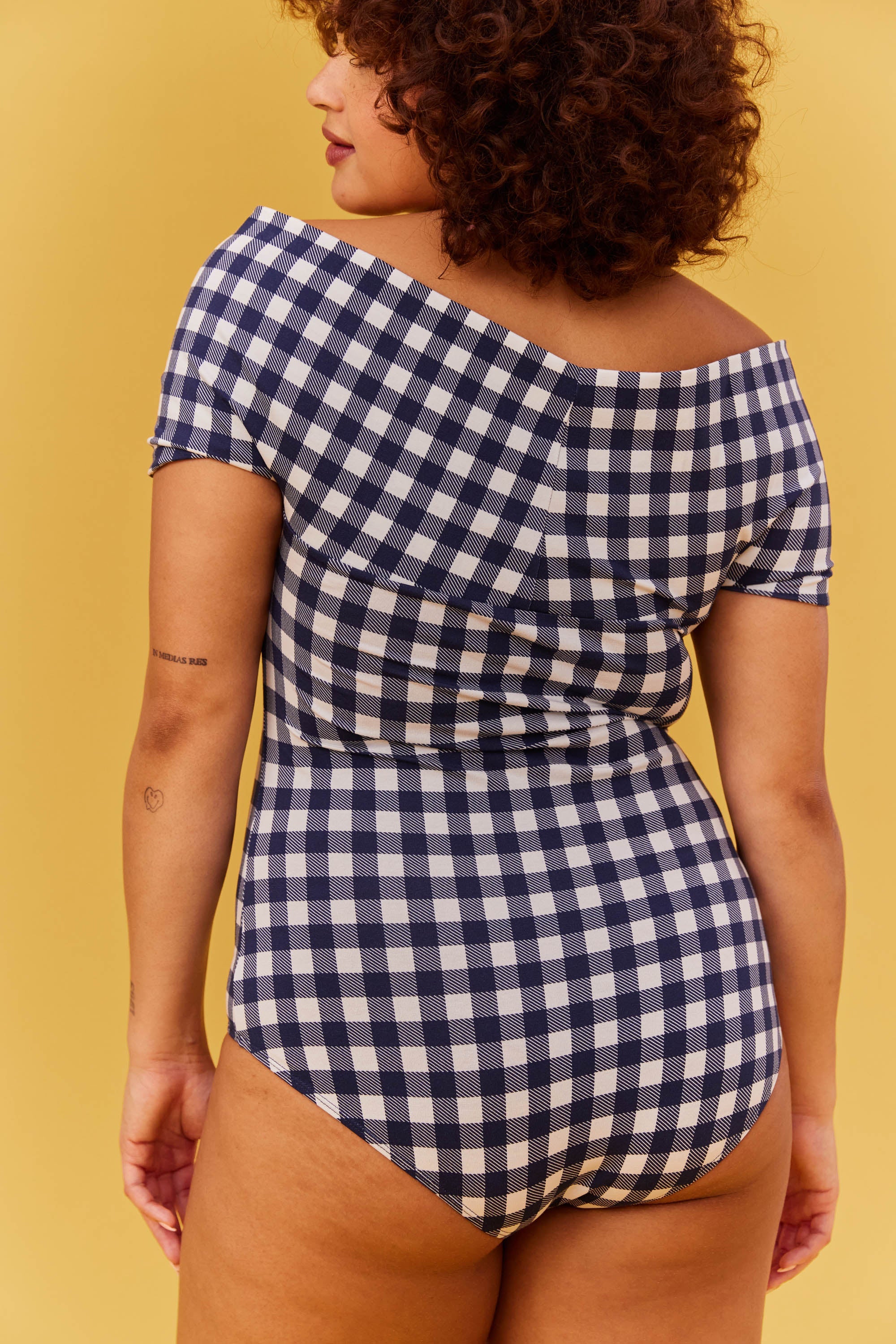 BODY MARTHA VICHY NAVY