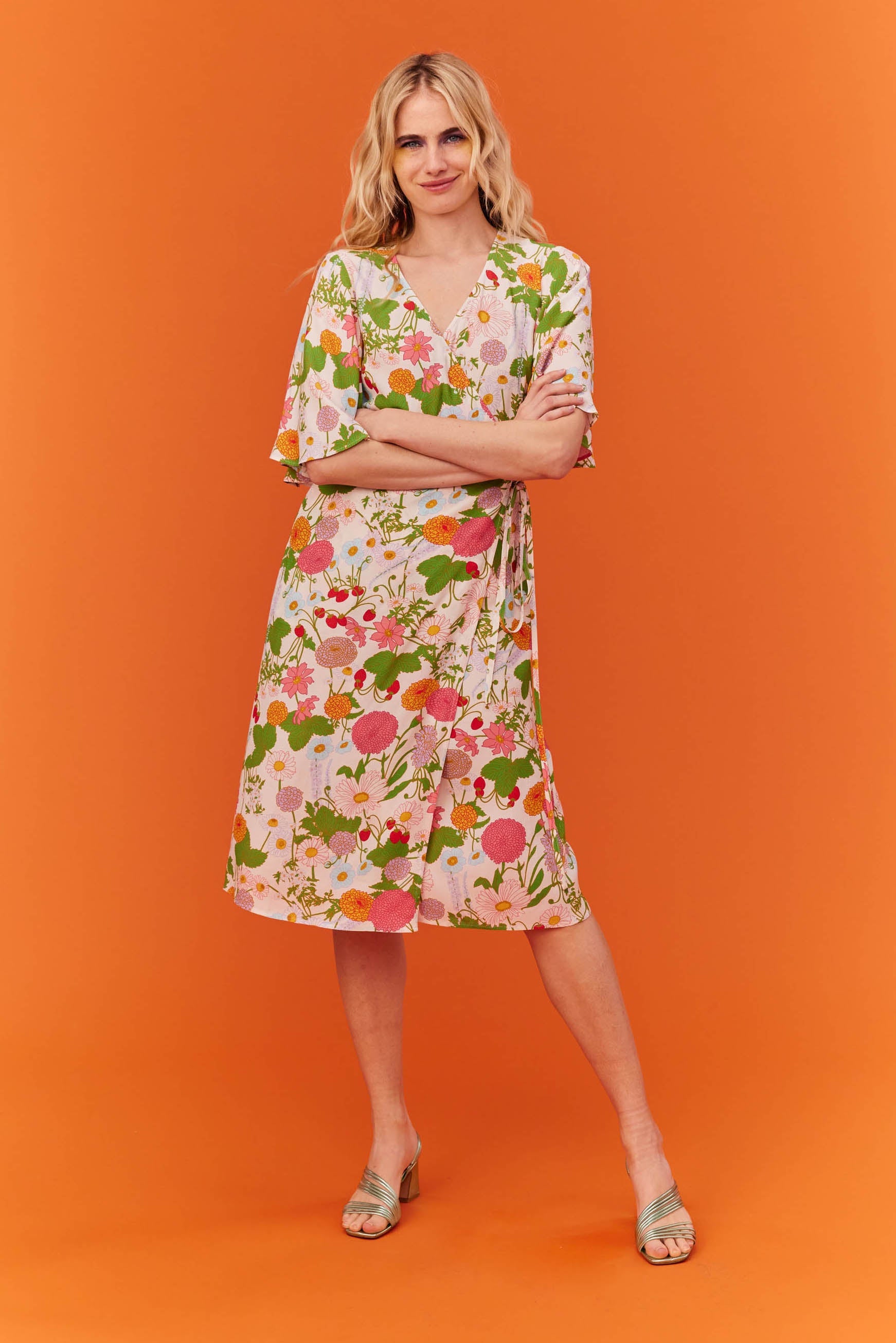 ROBE LOULOU FLOWER MARKET
