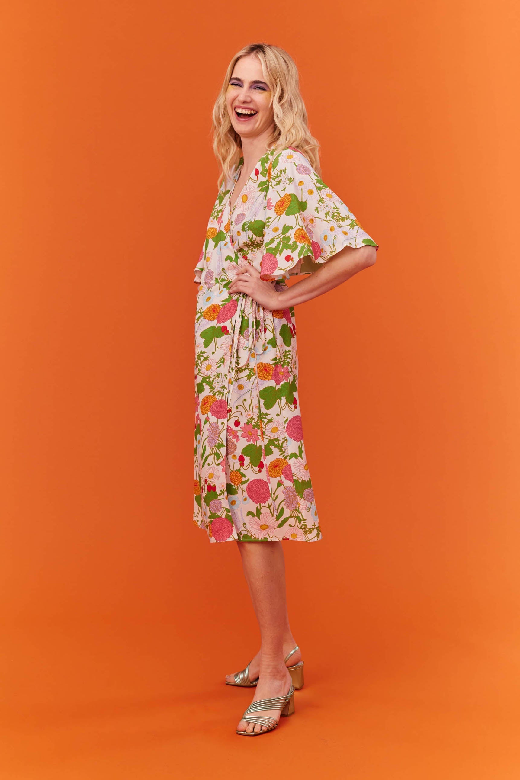ROBE LOULOU FLOWER MARKET