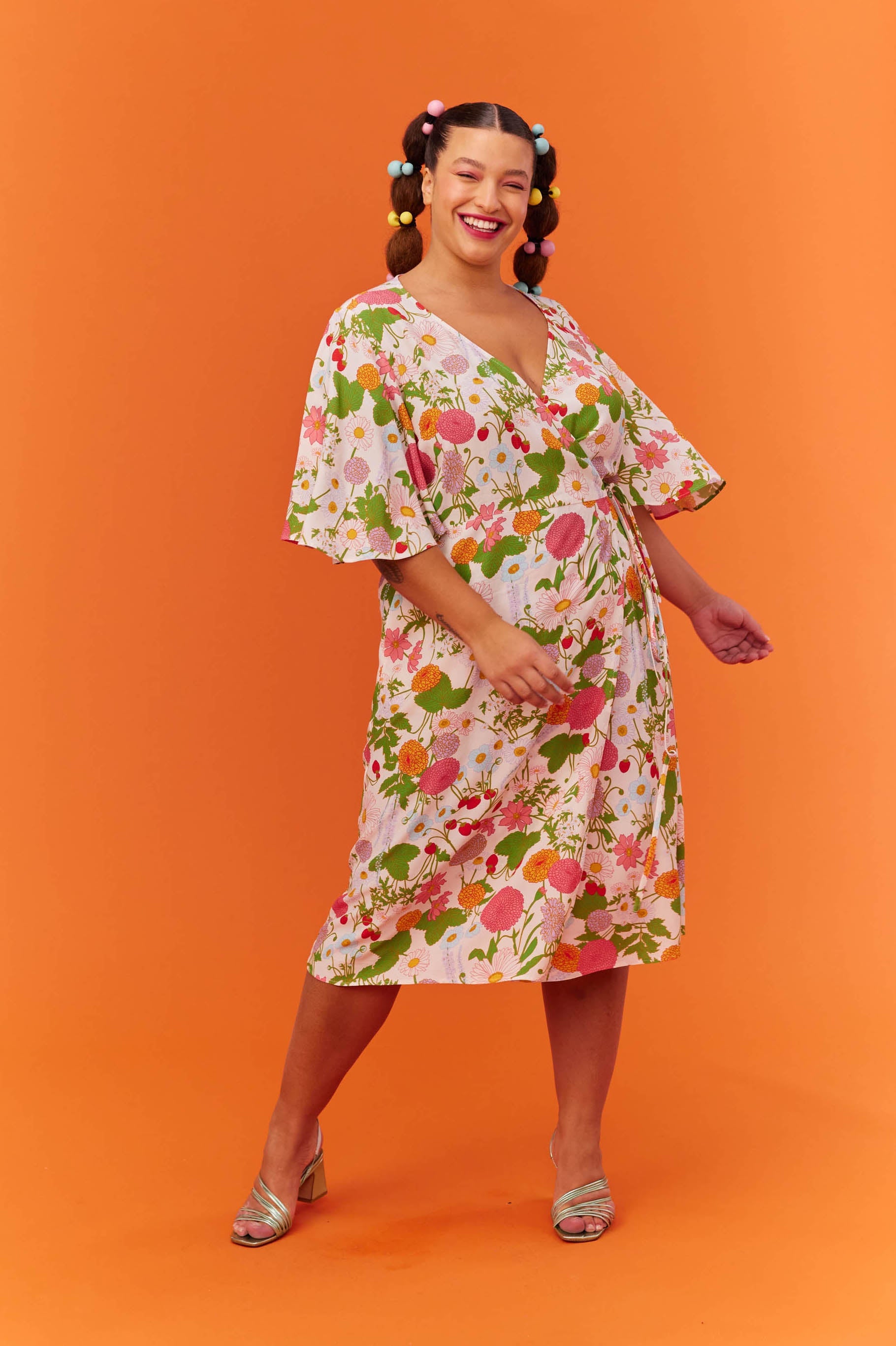 ROBE LOULOU FLOWER MARKET