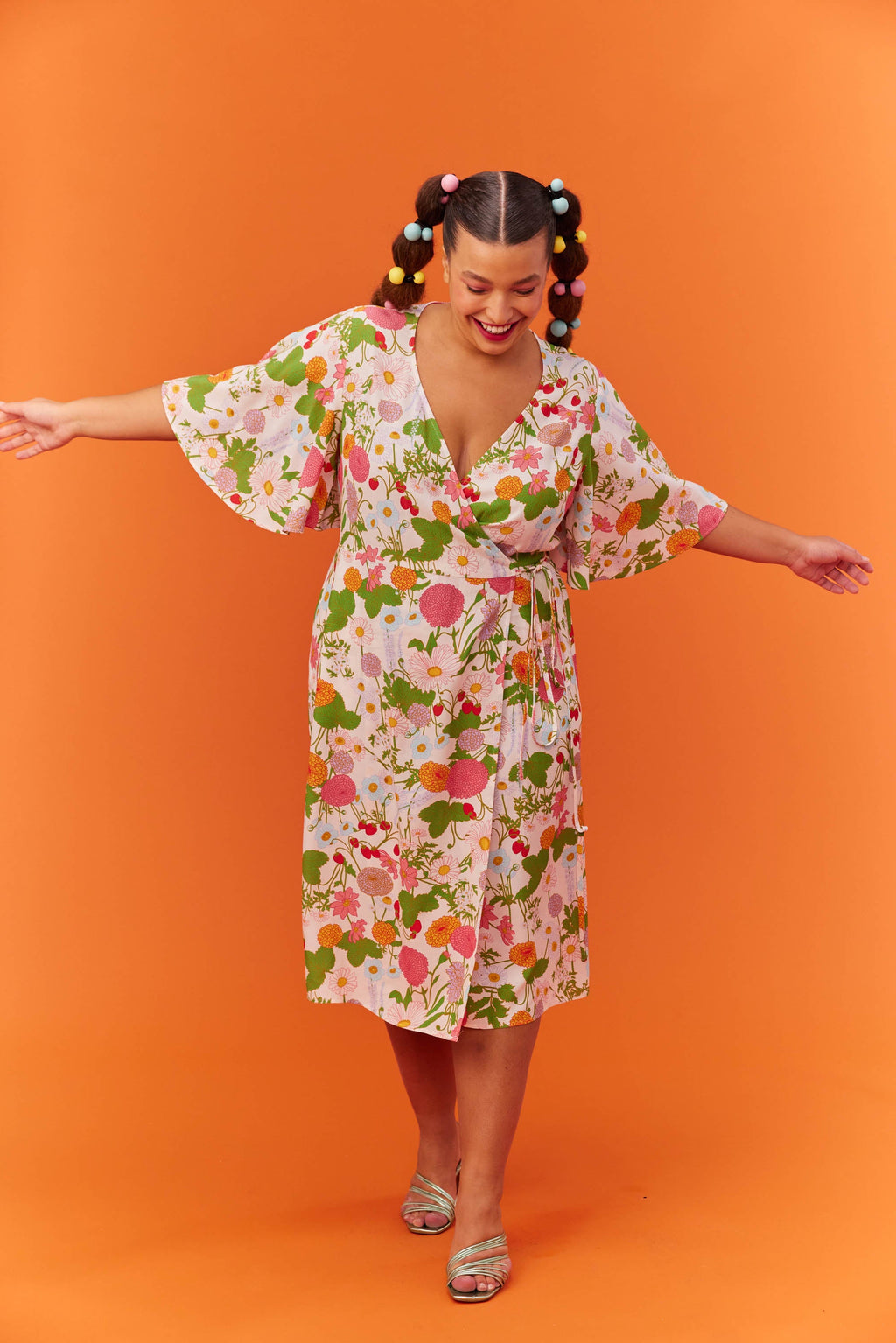 ROBE LOULOU FLOWER MARKET