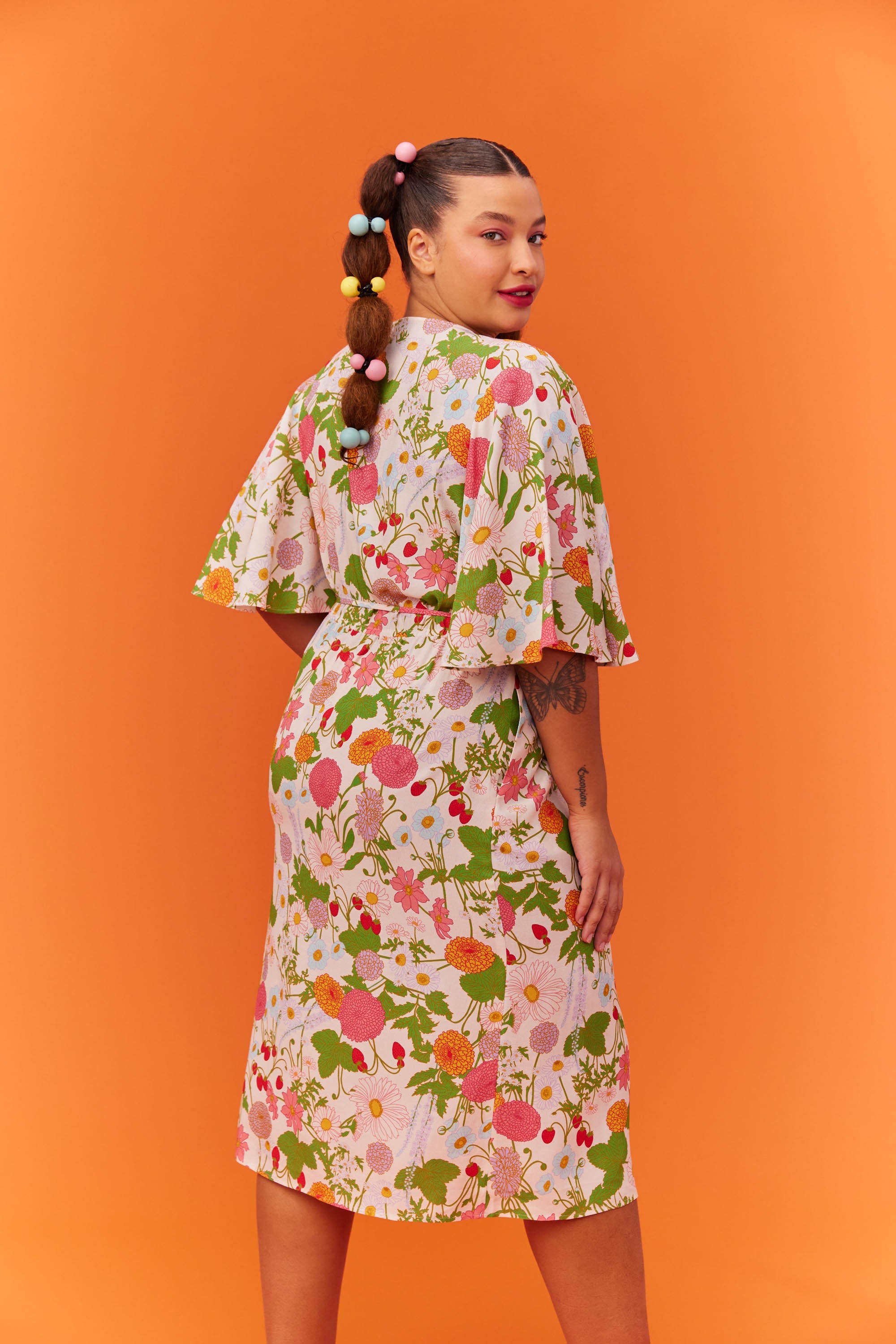 ROBE LOULOU FLOWER MARKET