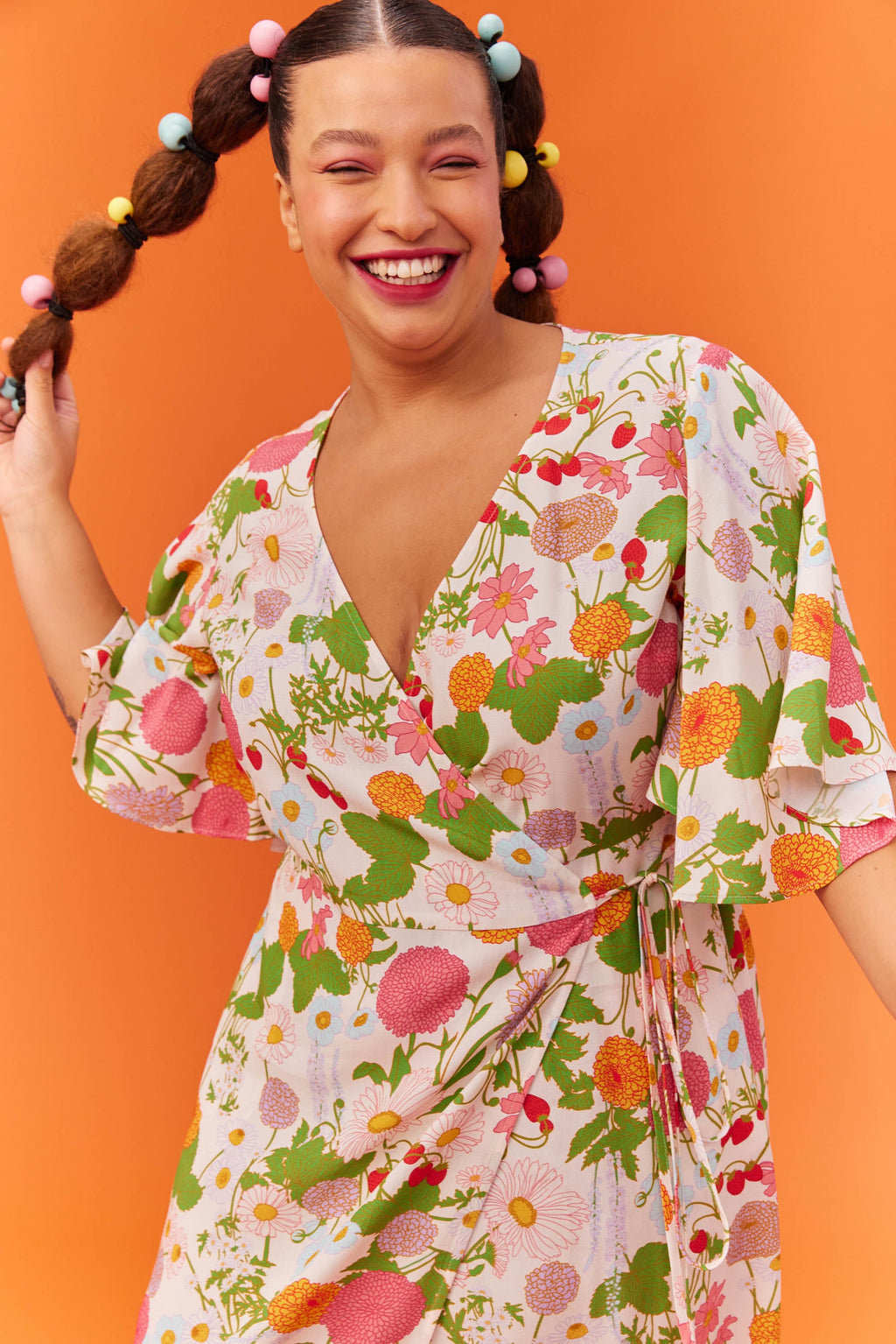 ROBE LOULOU FLOWER MARKET