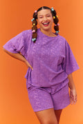 TOP SONIA EPONGE LILAS