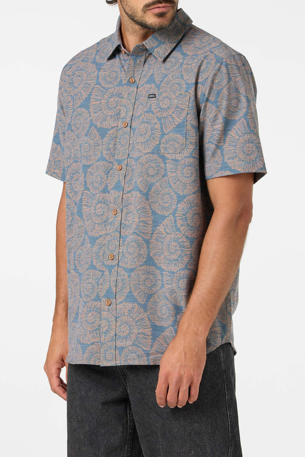 UPF Slub Relaxed Fit Shirt