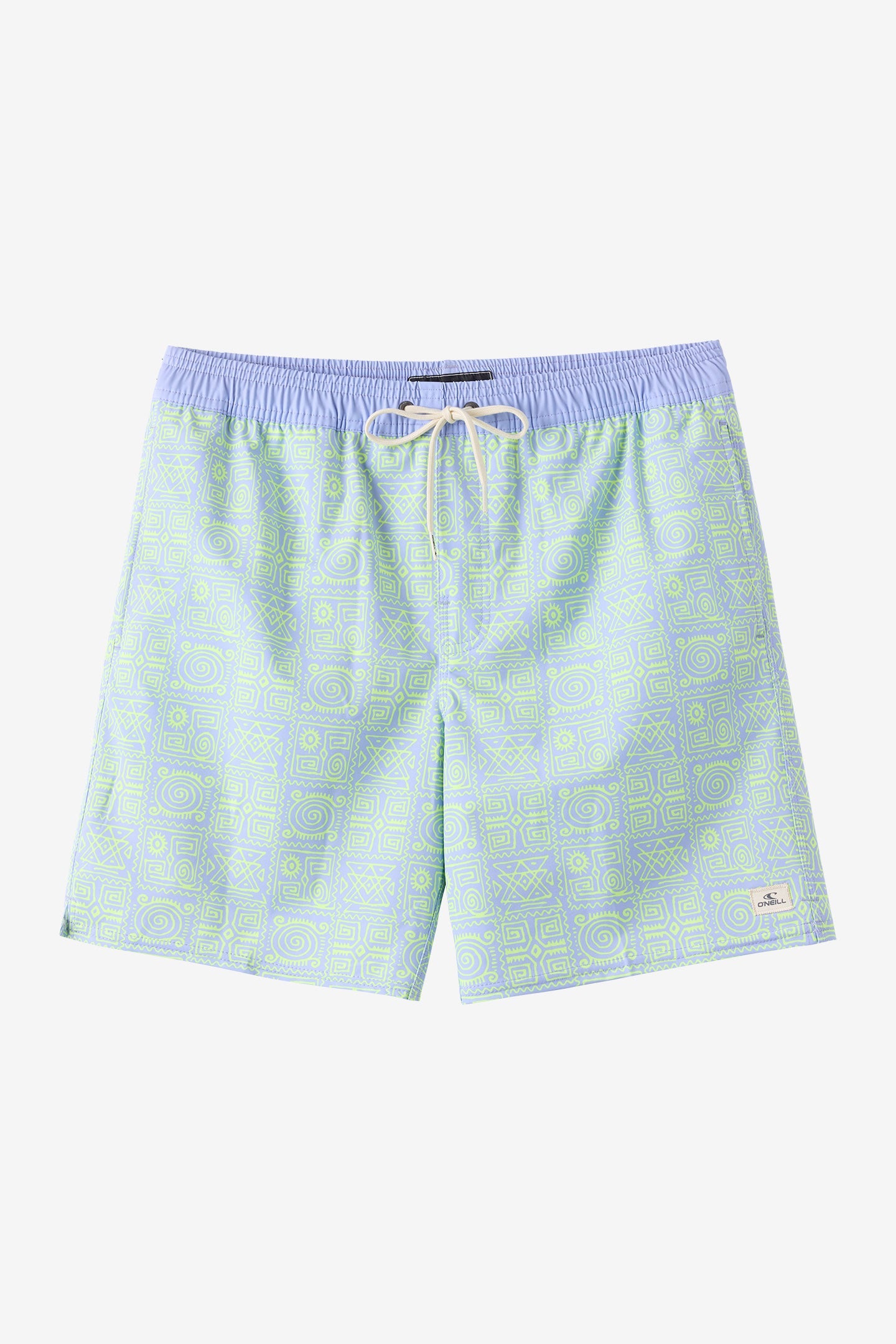 Hermosa Elastic Waist Lined 17" Swim Trunks